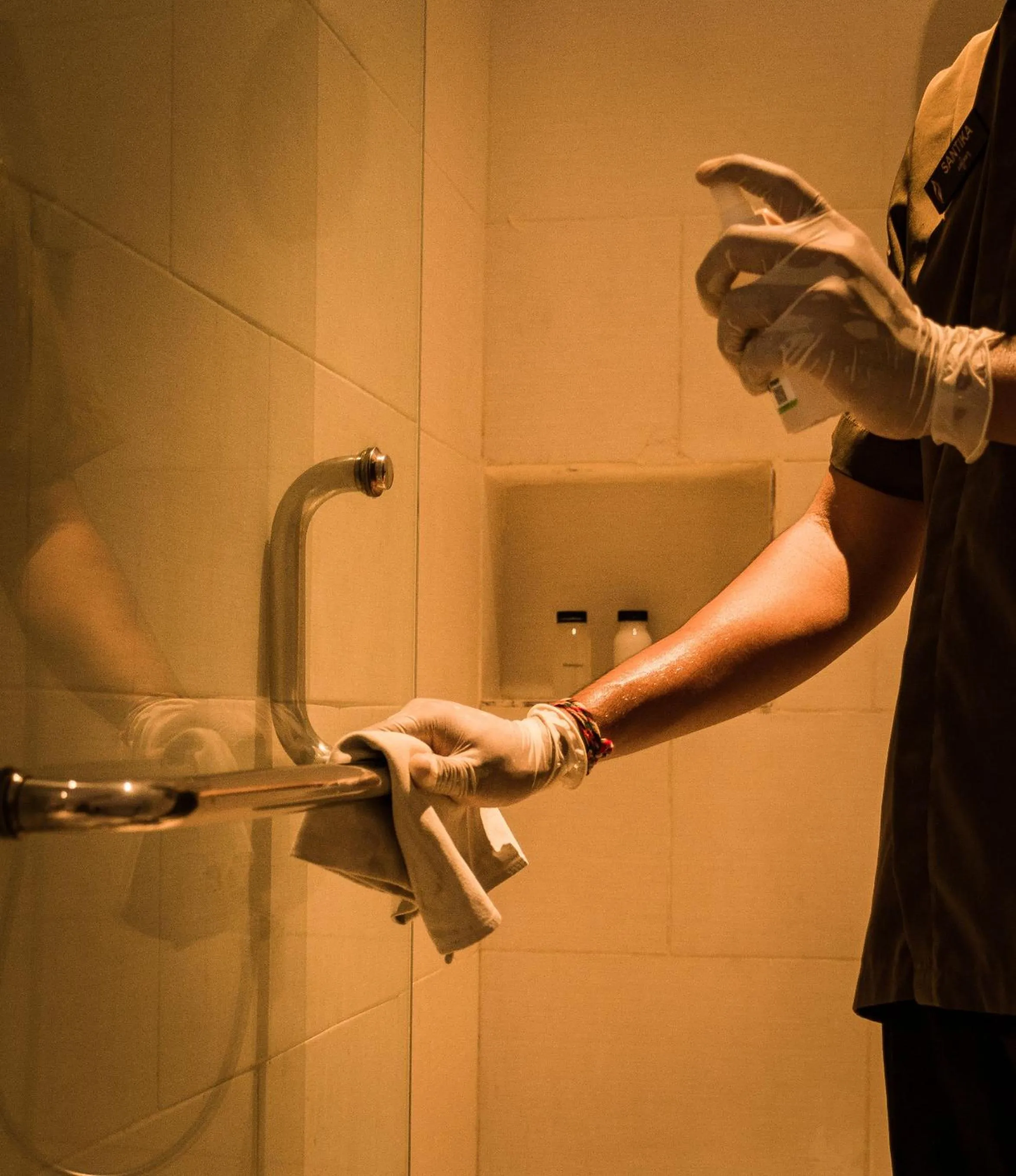 Bathroom in The Light Exclusive Villas and SPA