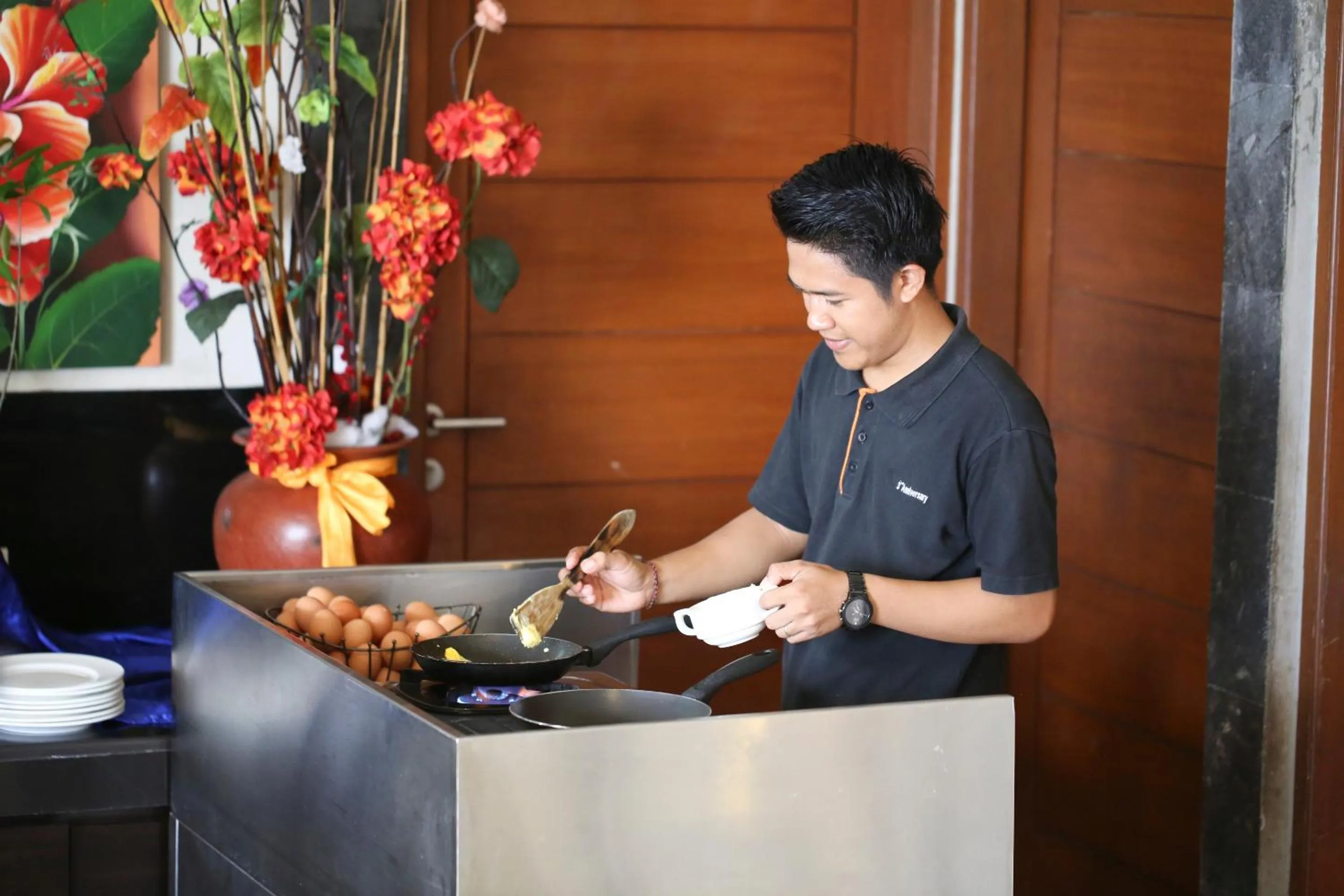 BBQ facilities in The Light Exclusive Villas and SPA