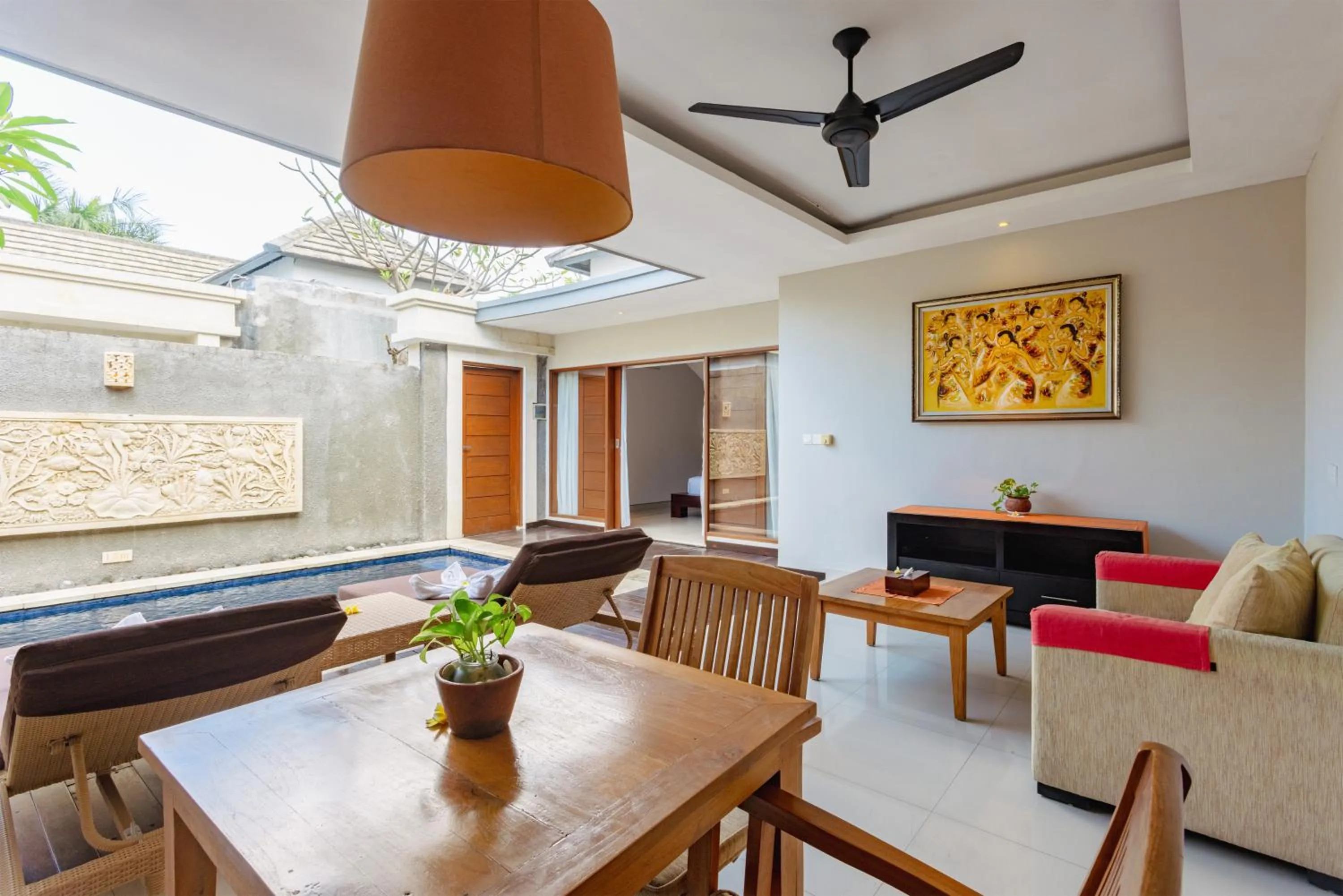 Living room in The Light Exclusive Villas and SPA