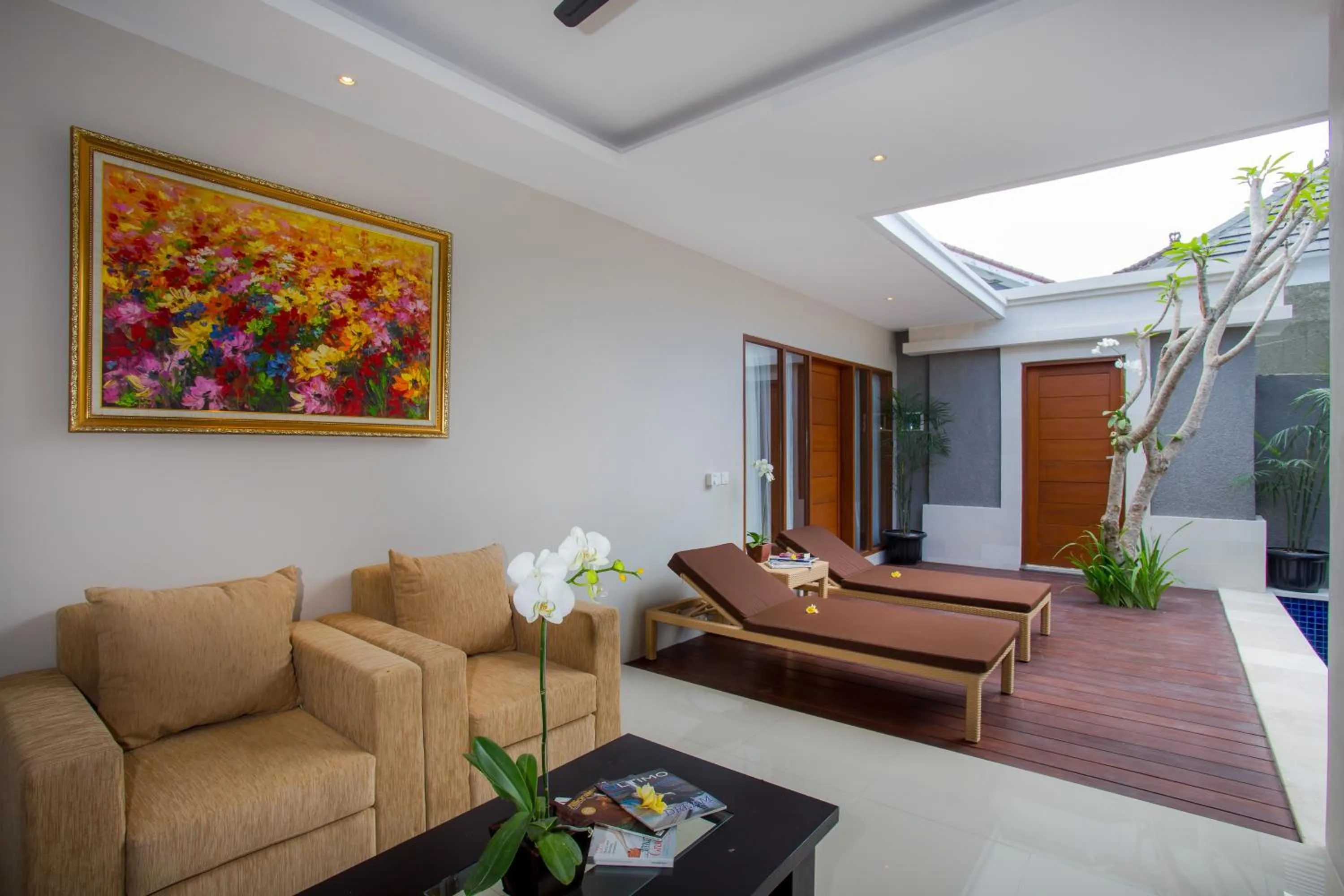 Living room in The Light Exclusive Villas and SPA