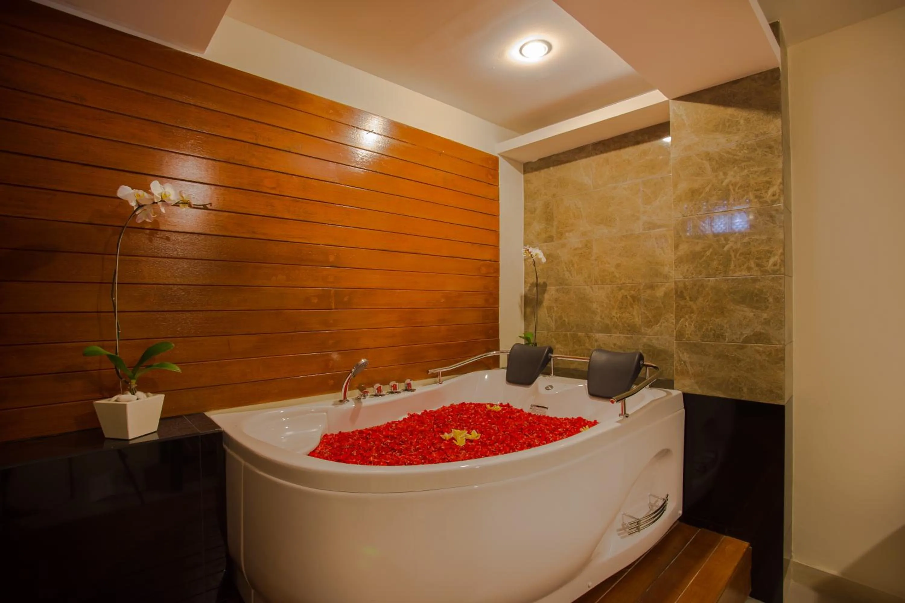 Bathroom in The Light Exclusive Villas and SPA