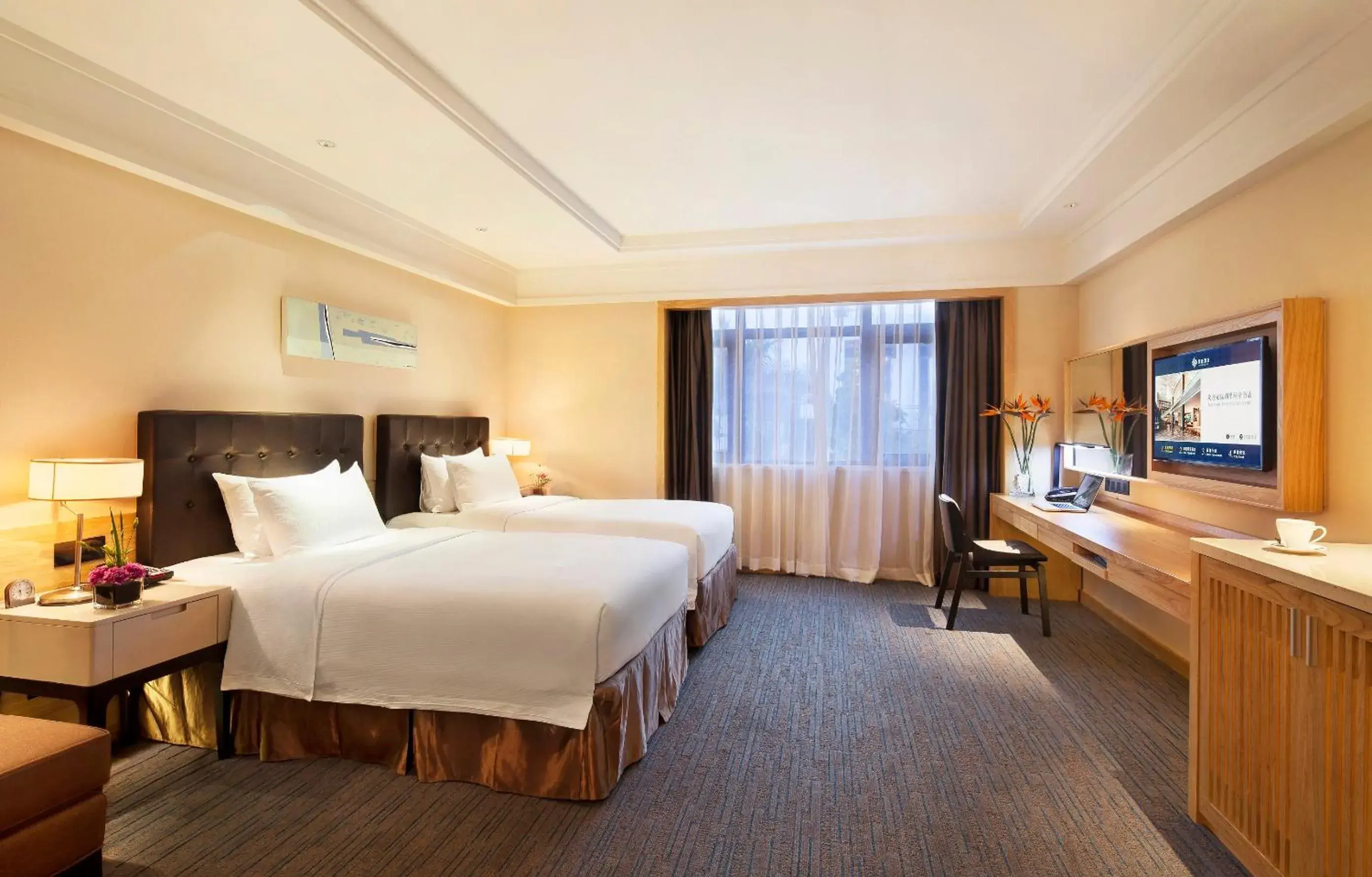 Photo of the whole room, Bed in Yiho Hotel Xiamen Huli Photo of the whole room, Bed in Yiho Hotel Xiamen Huli