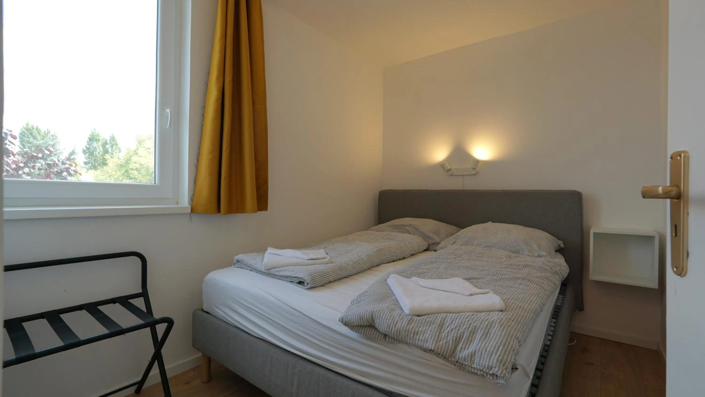 Bed in Plazs Hotel Siófok