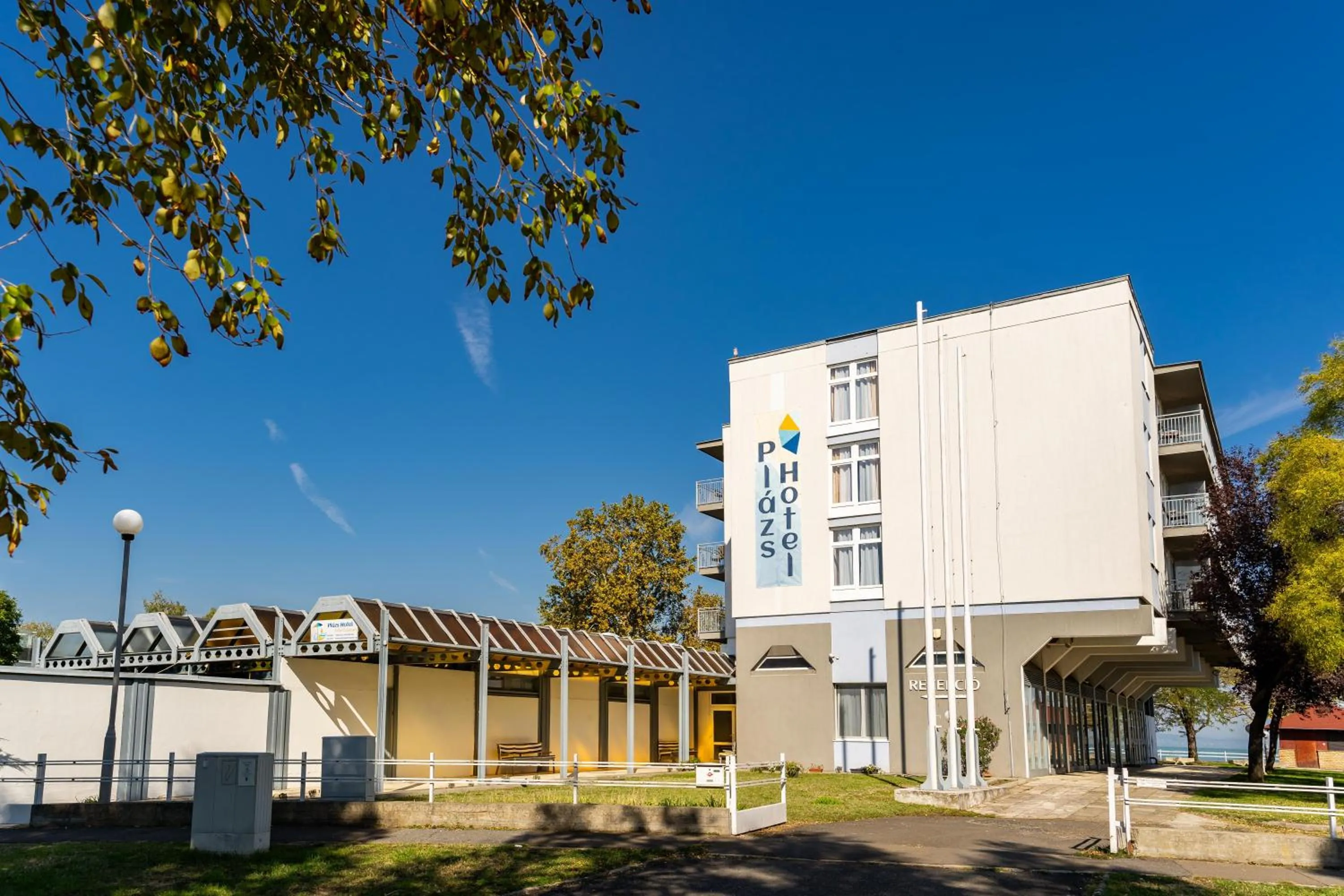 Property building in Plazs Hotel Siófok