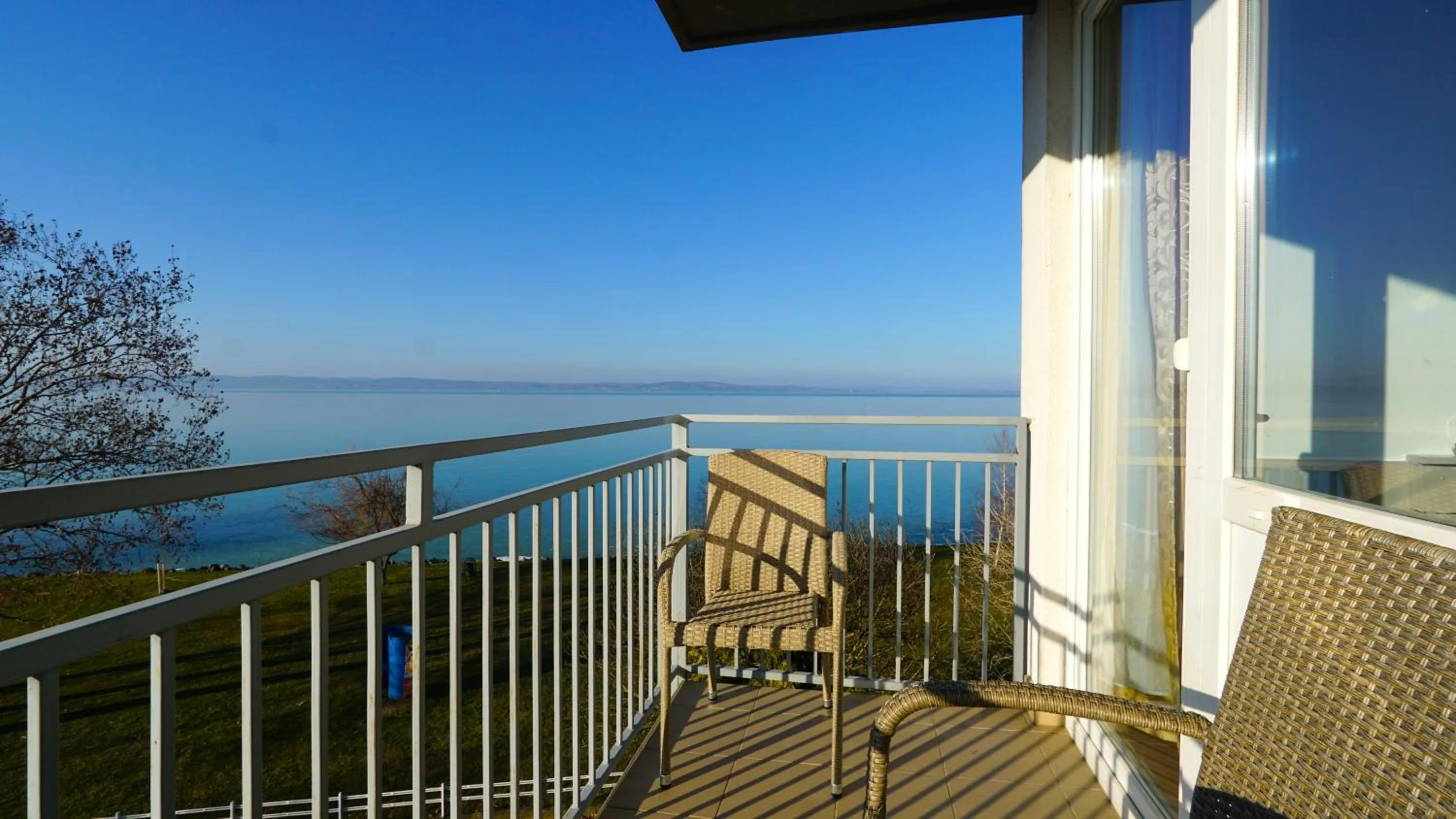 Balcony/Terrace in Plazs Hotel Siófok
