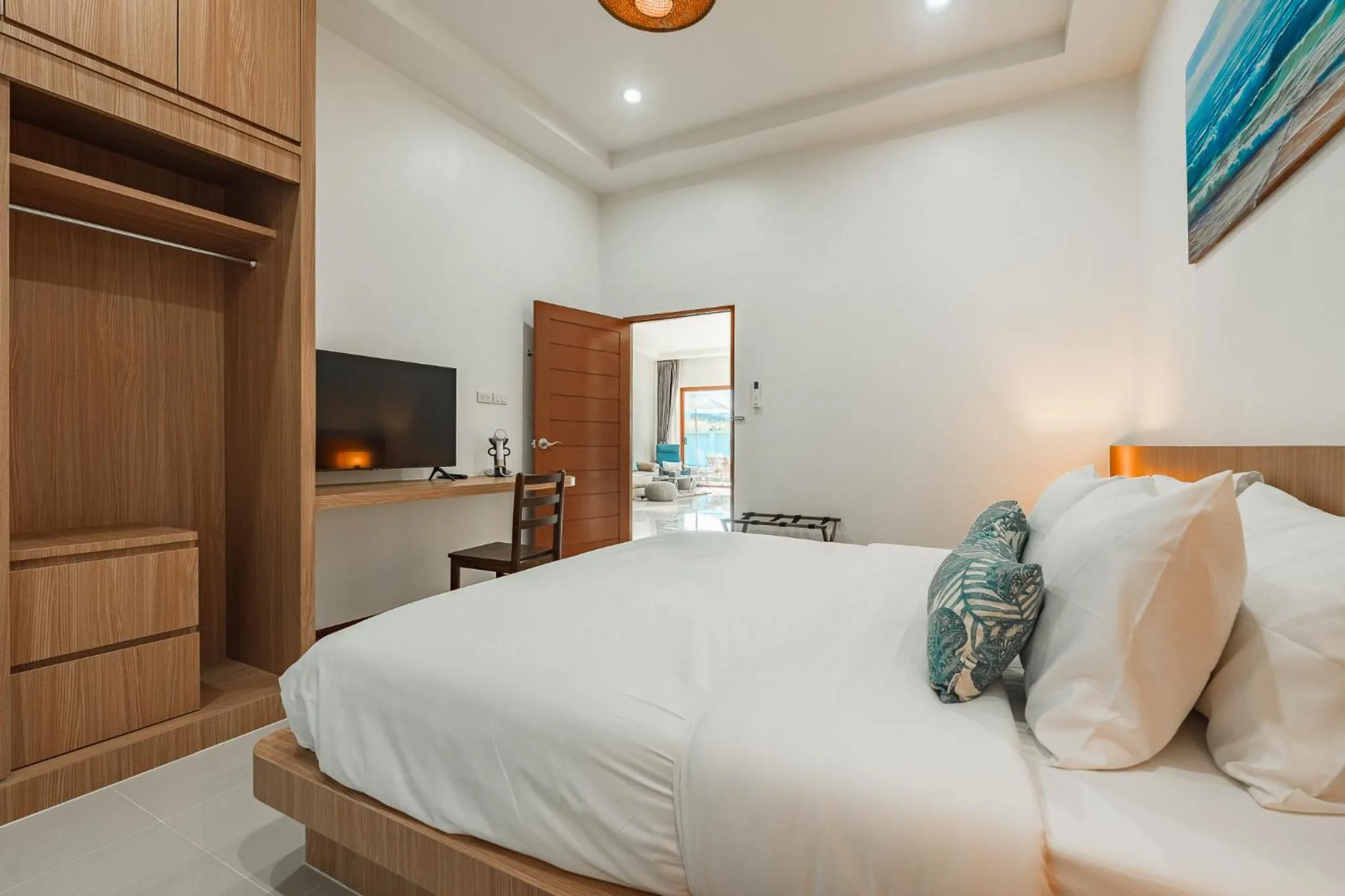 Photo of the whole room, Bed in Pakbia Pool Villa Aonang Krabi