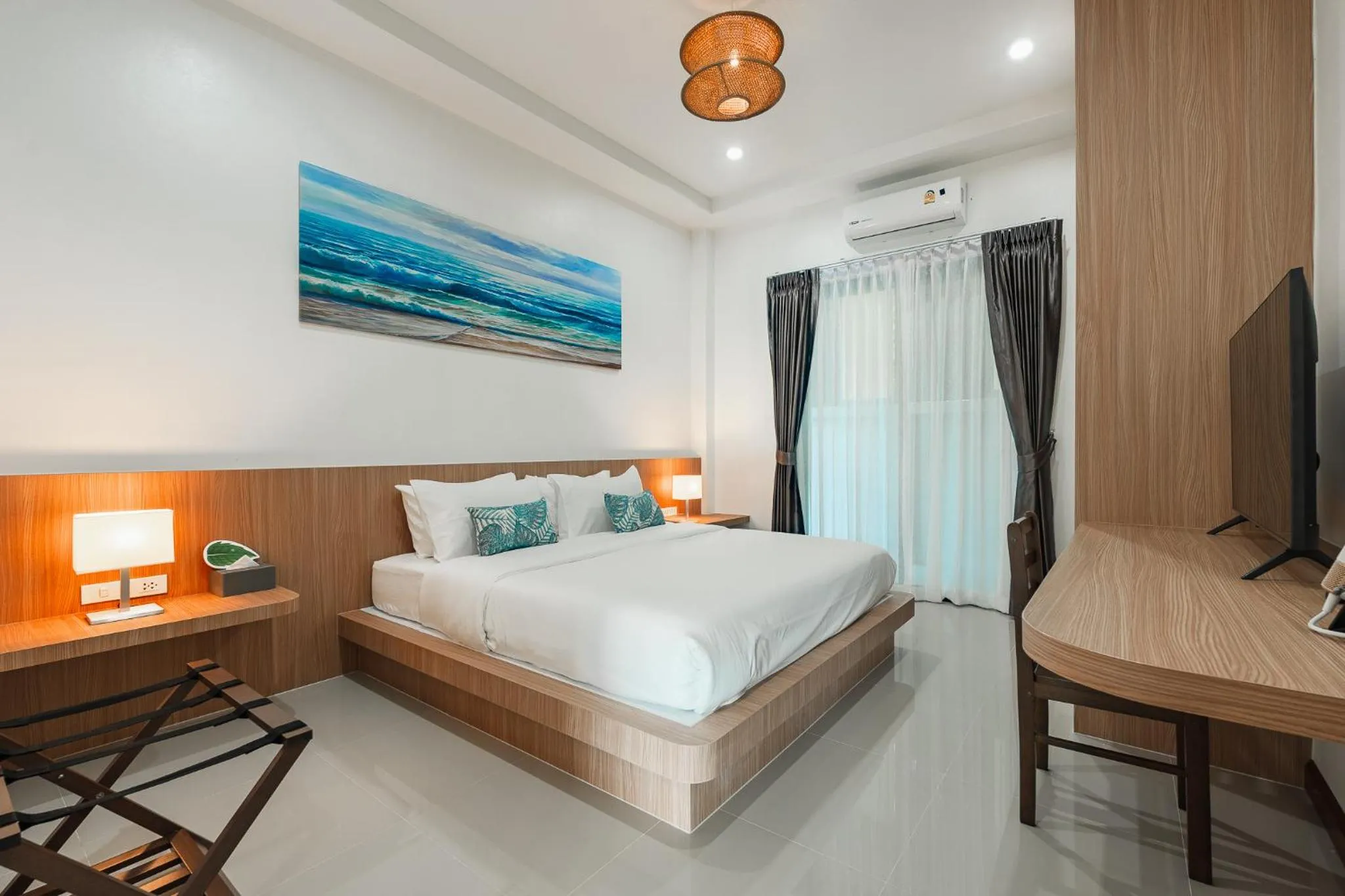 Photo of the whole room, Bed in Pakbia Pool Villa Aonang Krabi