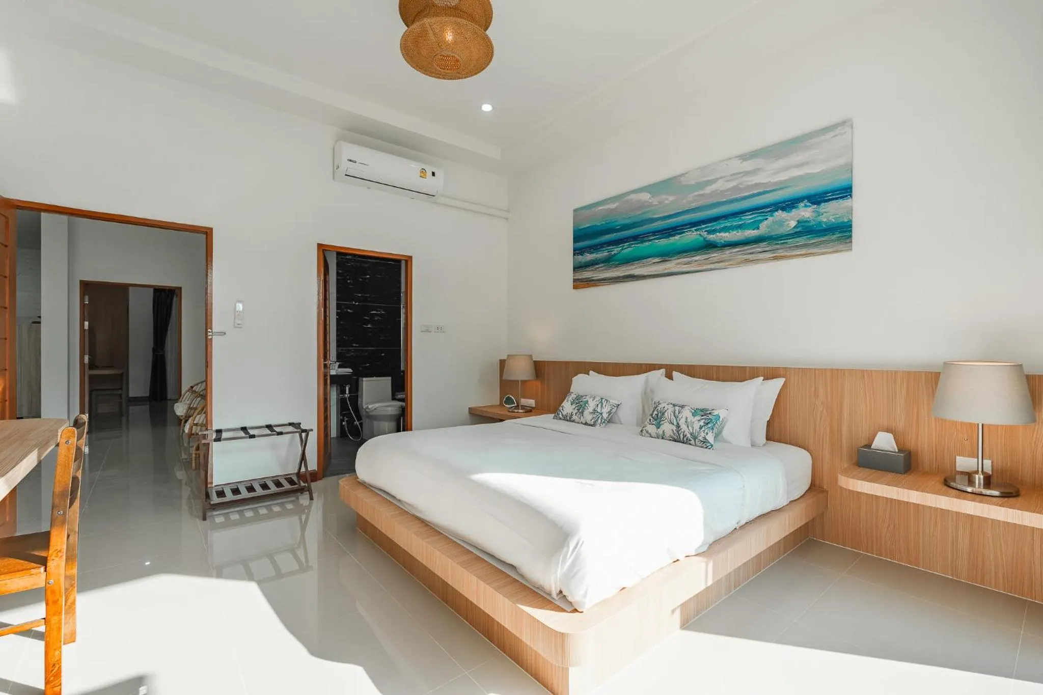 Photo of the whole room, Bed in Pakbia Pool Villa Aonang Krabi