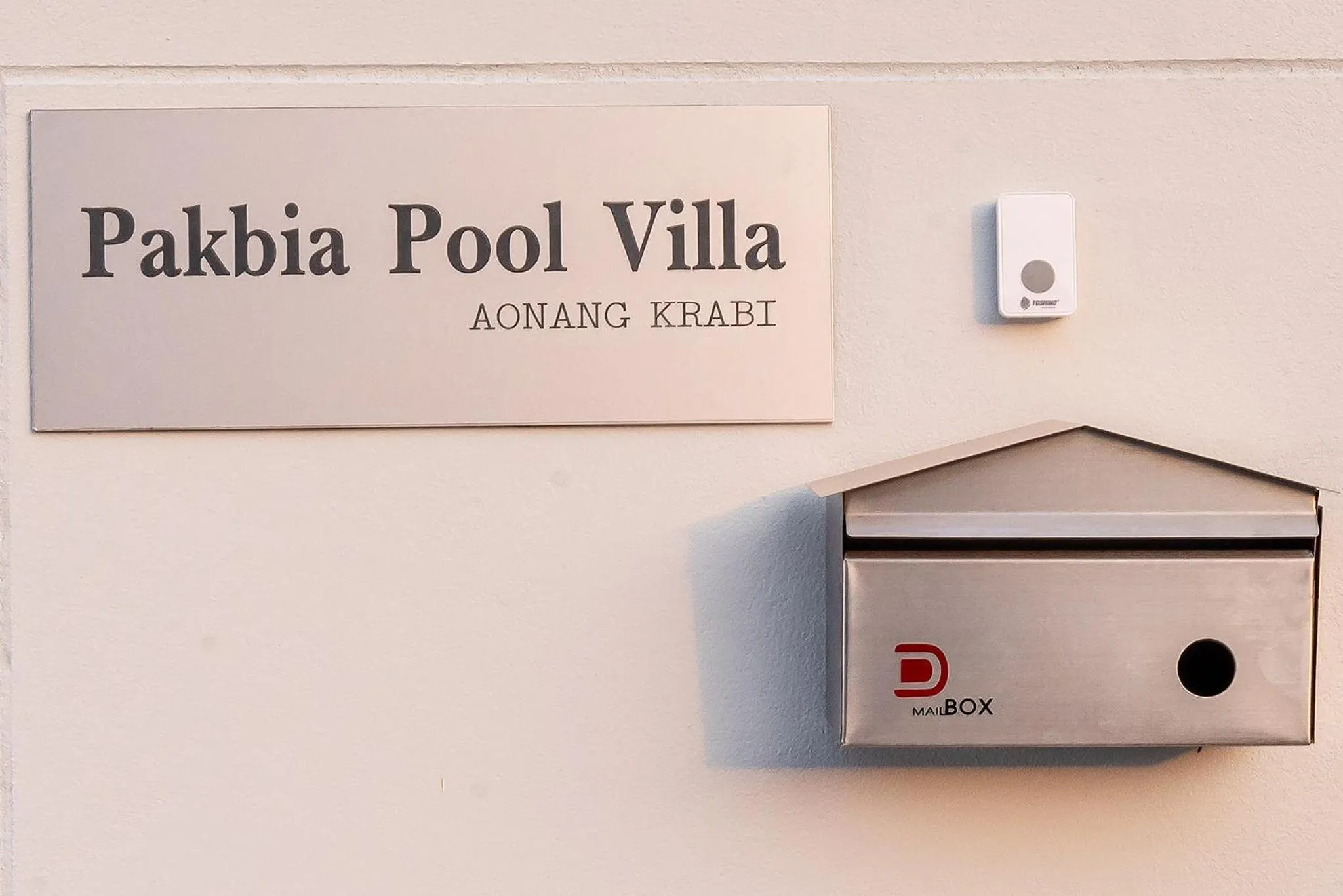 Property building in Pakbia Pool Villa Aonang Krabi
