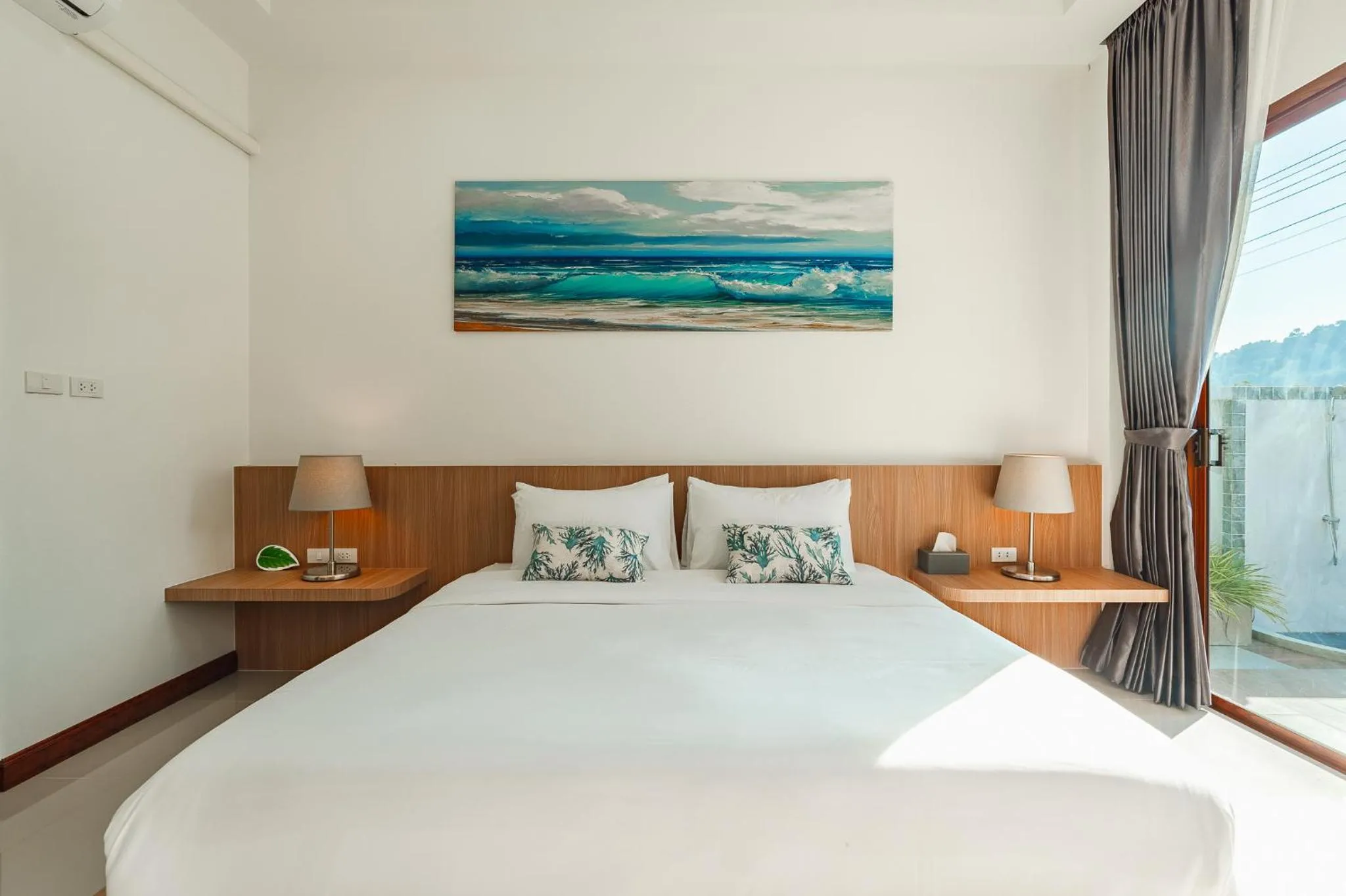 Bedroom, Bed in Pakbia Pool Villa Aonang Krabi
