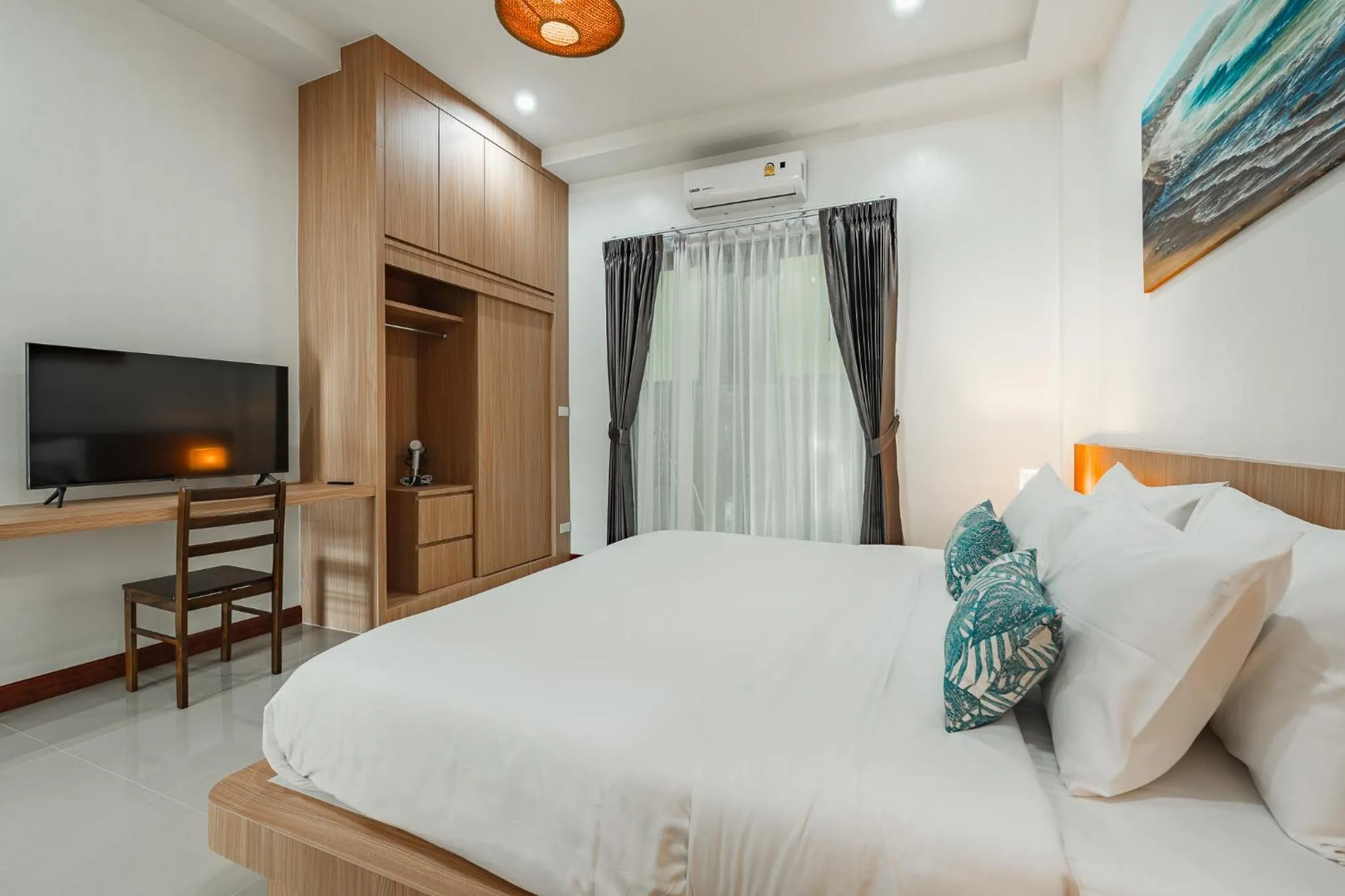 Photo of the whole room, Bed in Pakbia Pool Villa Aonang Krabi