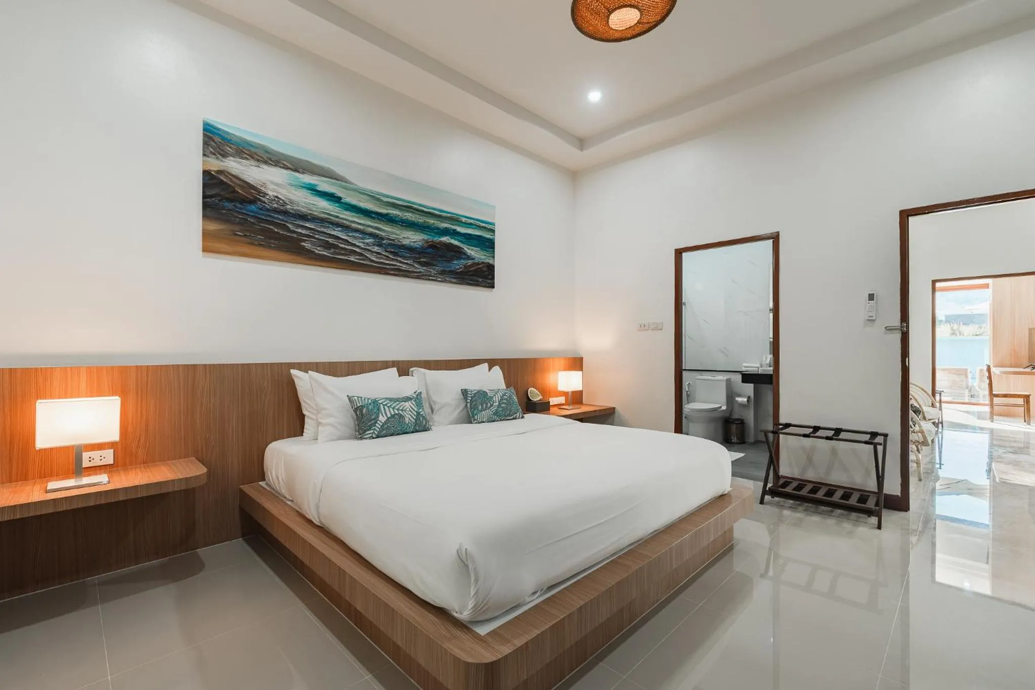 Photo of the whole room, Bed in Pakbia Pool Villa Aonang Krabi