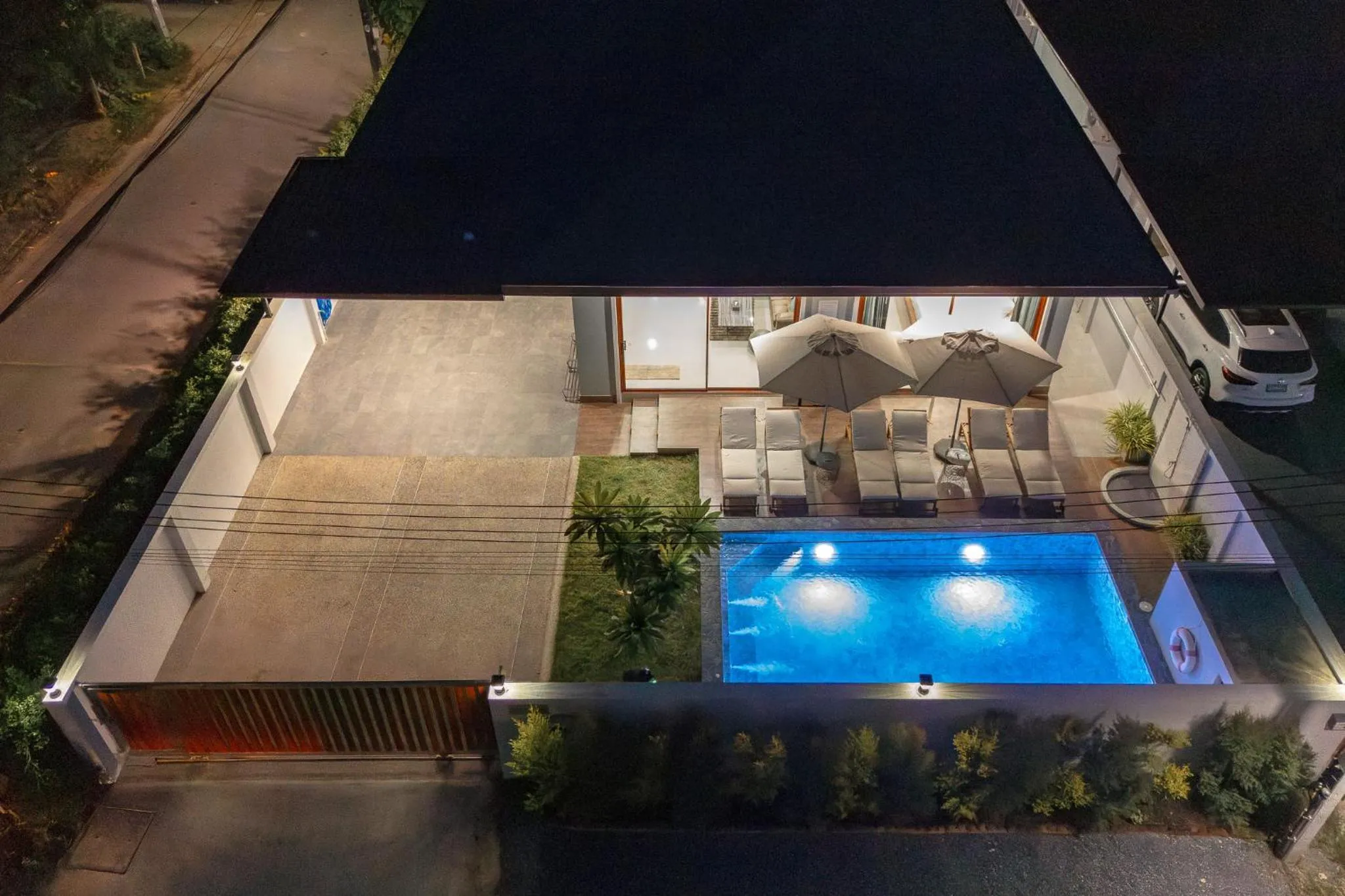 Swimming pool in Pakbia Pool Villa Aonang Krabi