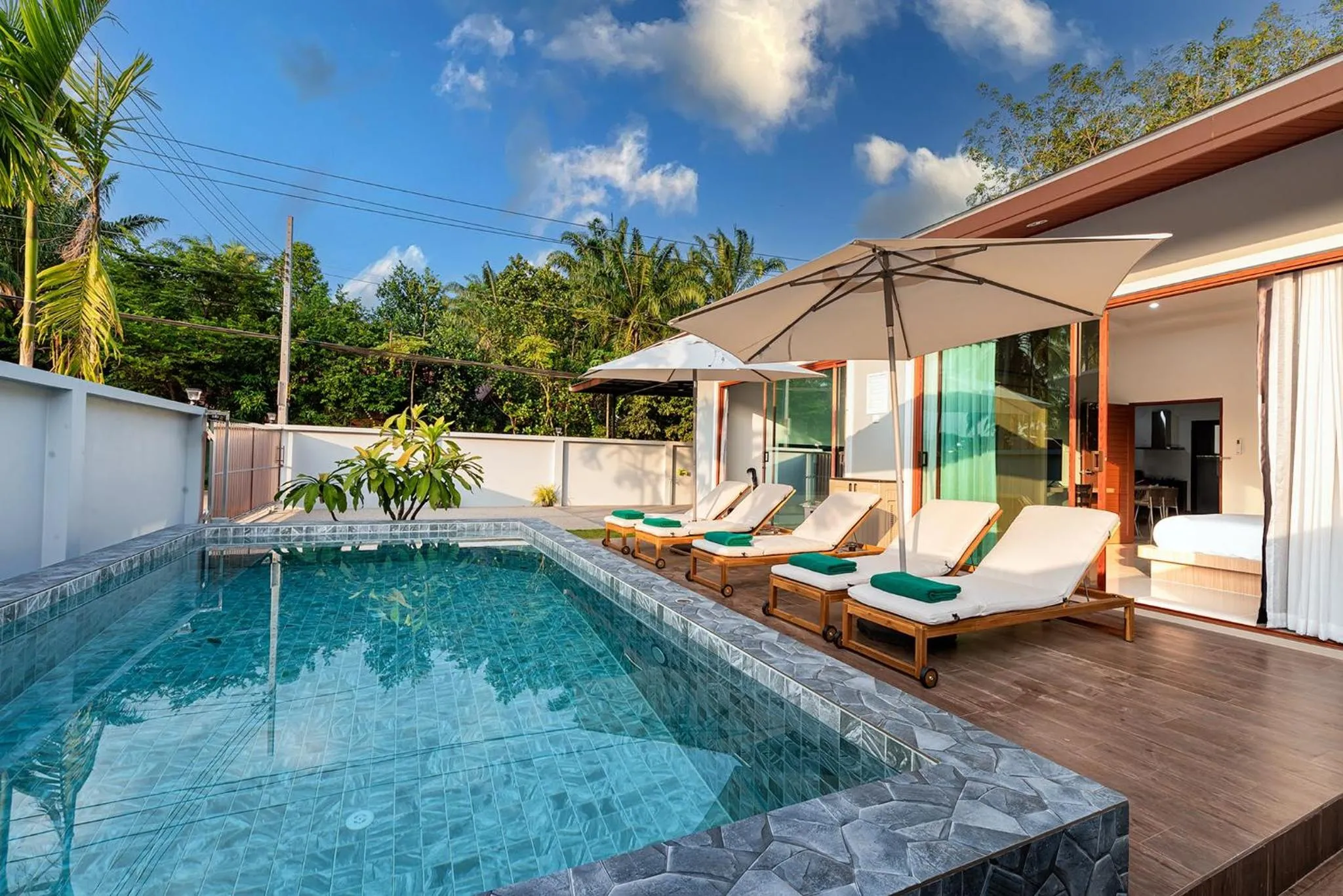 Property building in Pakbia Pool Villa Aonang Krabi