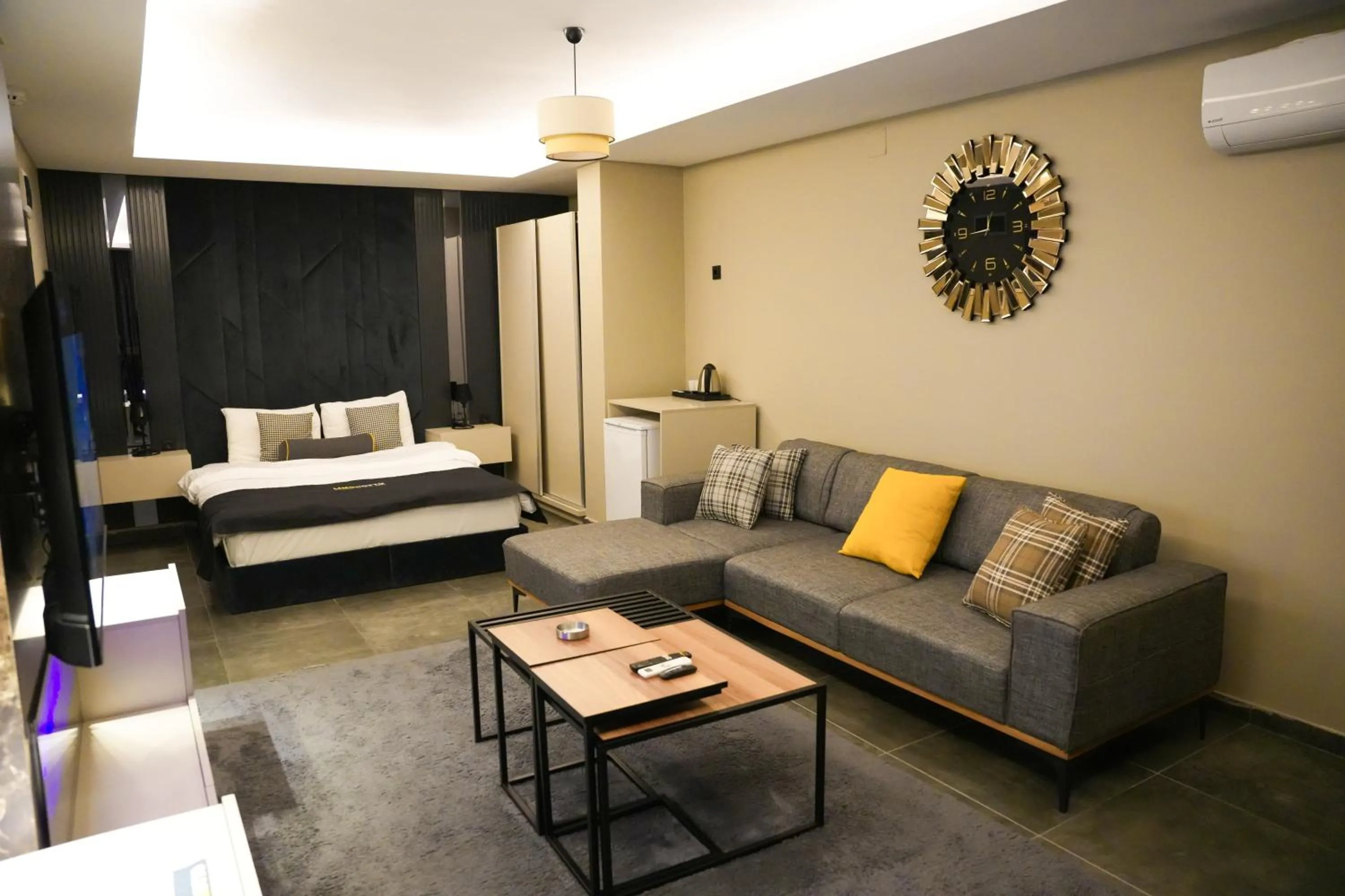 Bed in LİMONOTTO SUİT OTEL