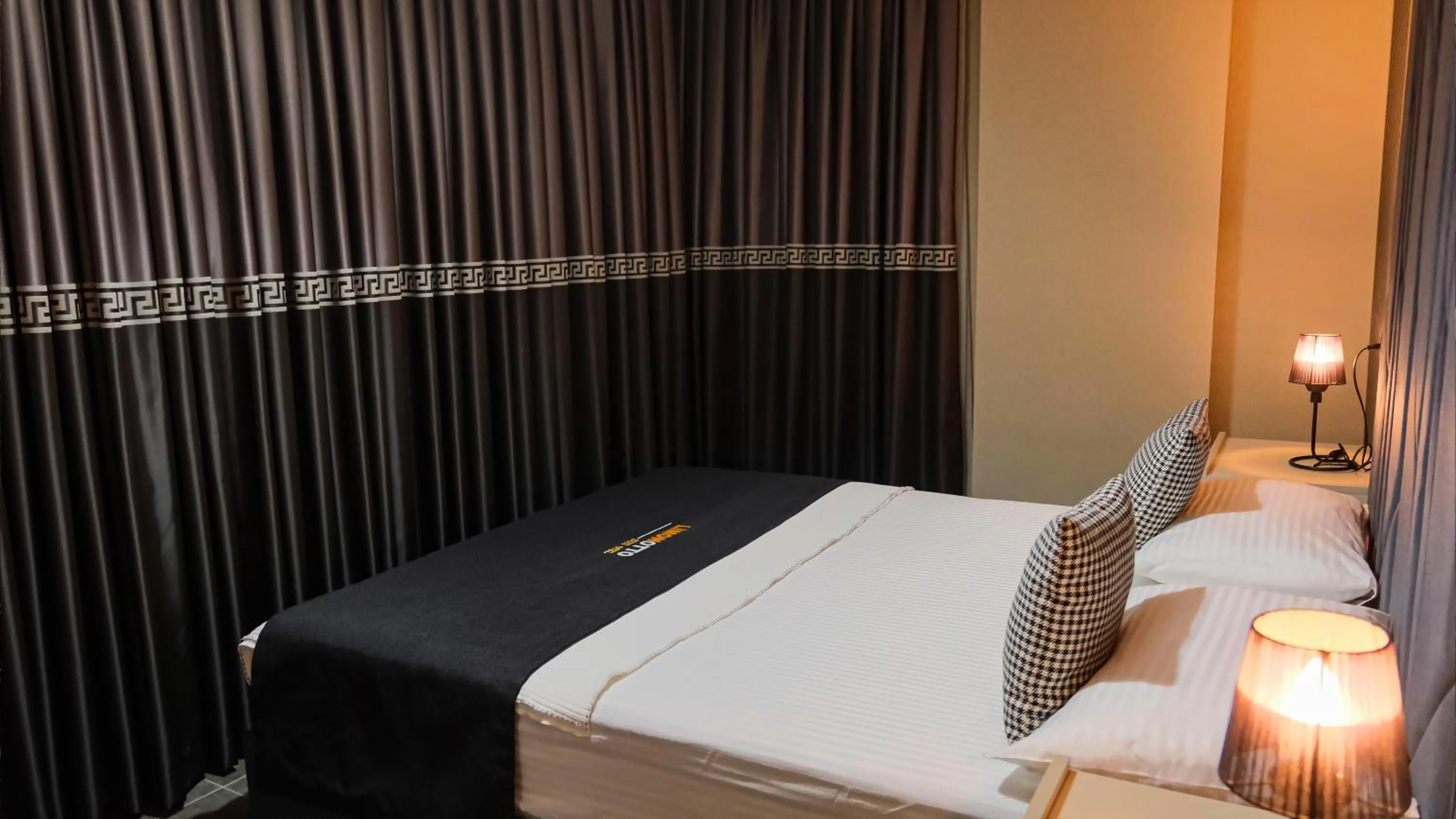 Bed in LİMONOTTO SUİT OTEL