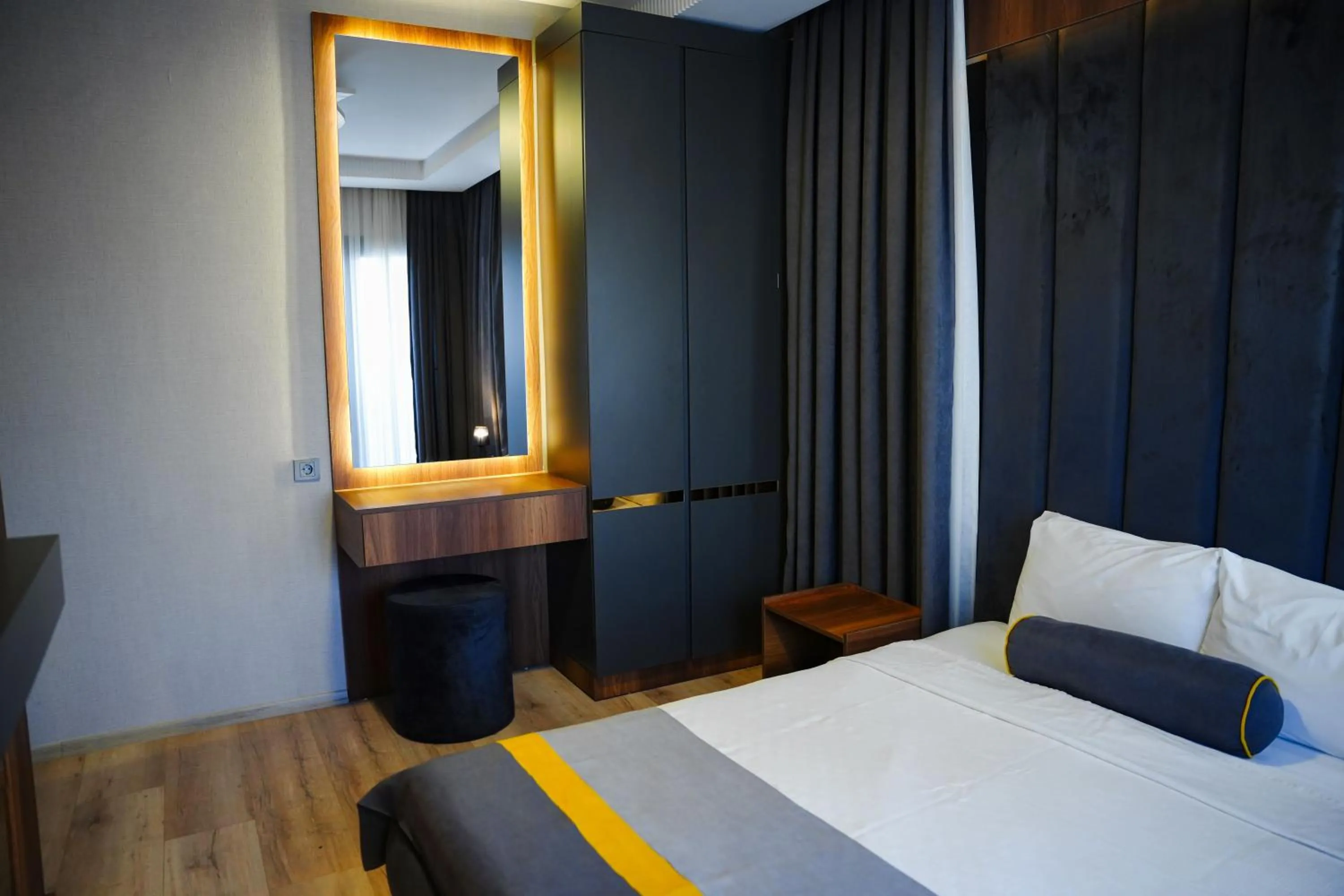 Bed in LİMONOTTO SUİT OTEL