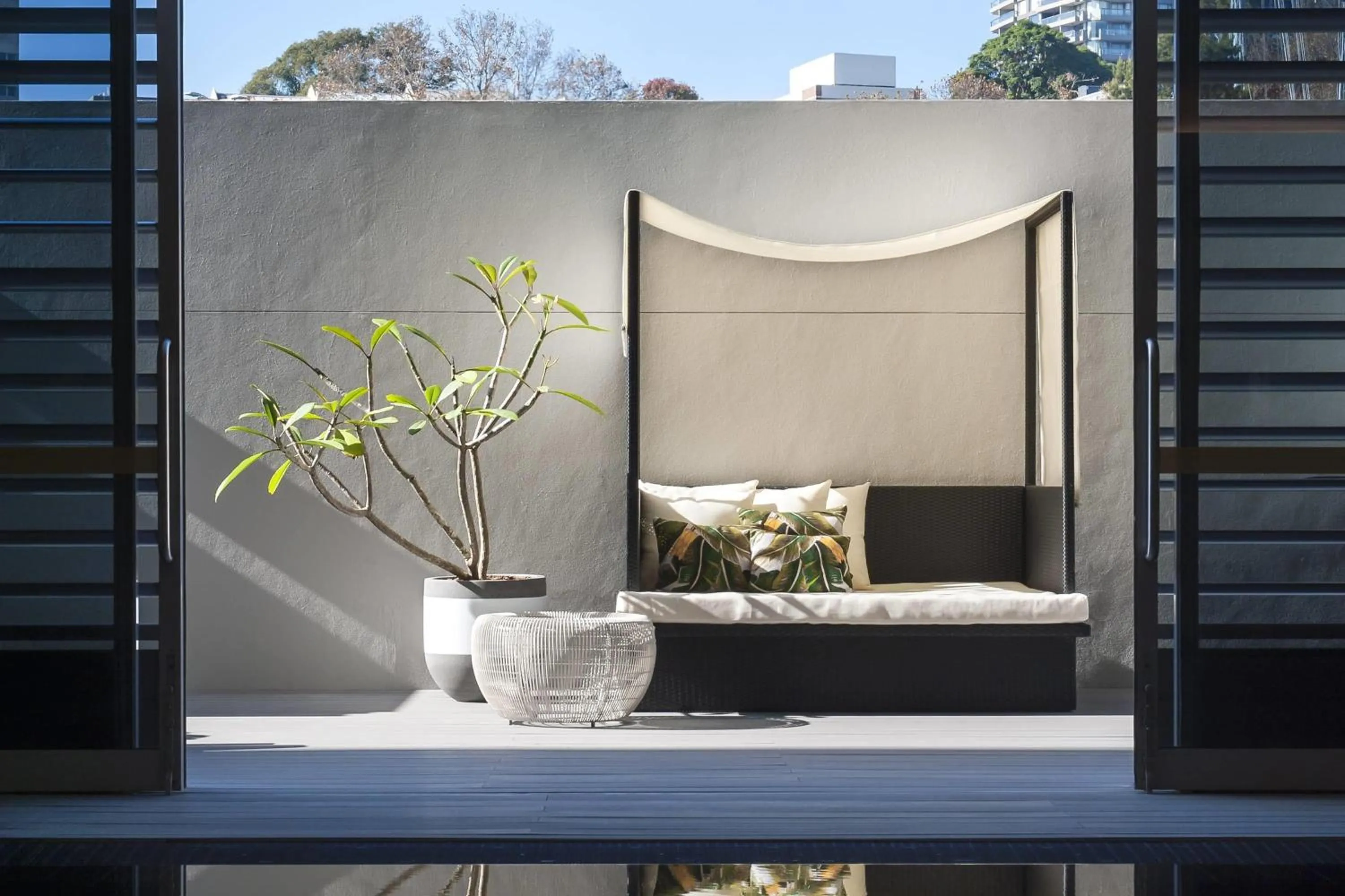 Pool view in Ovolo Sydney Woolloomooloo, a Wyndham Hotel