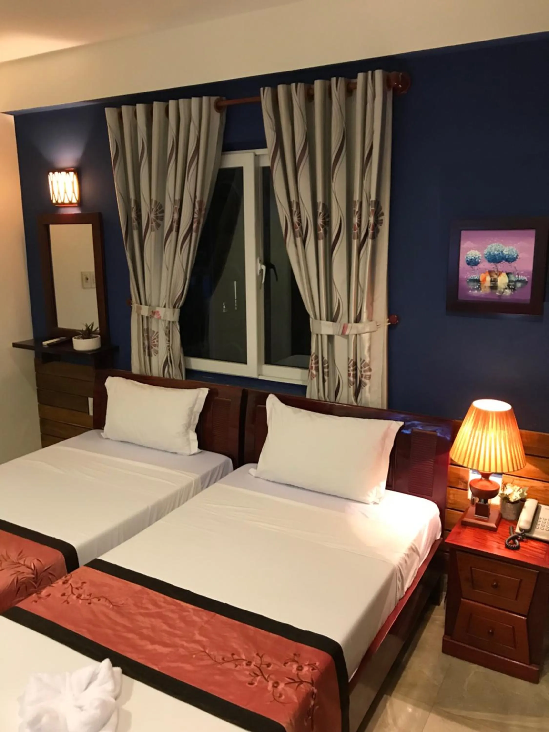 Bedroom, Bed in Sunny A Hotel