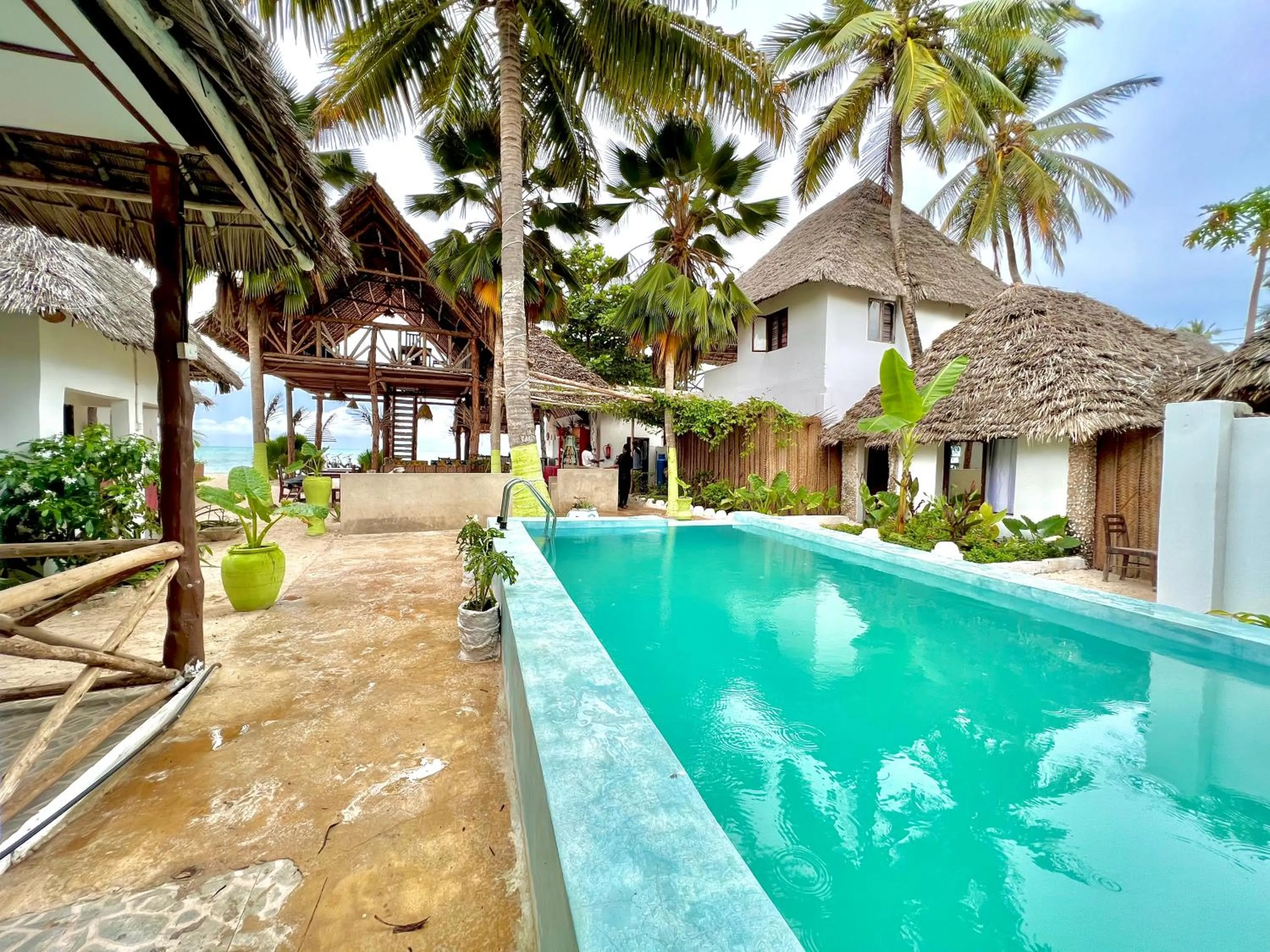 Property building in Jambiani White Sands Bungalows