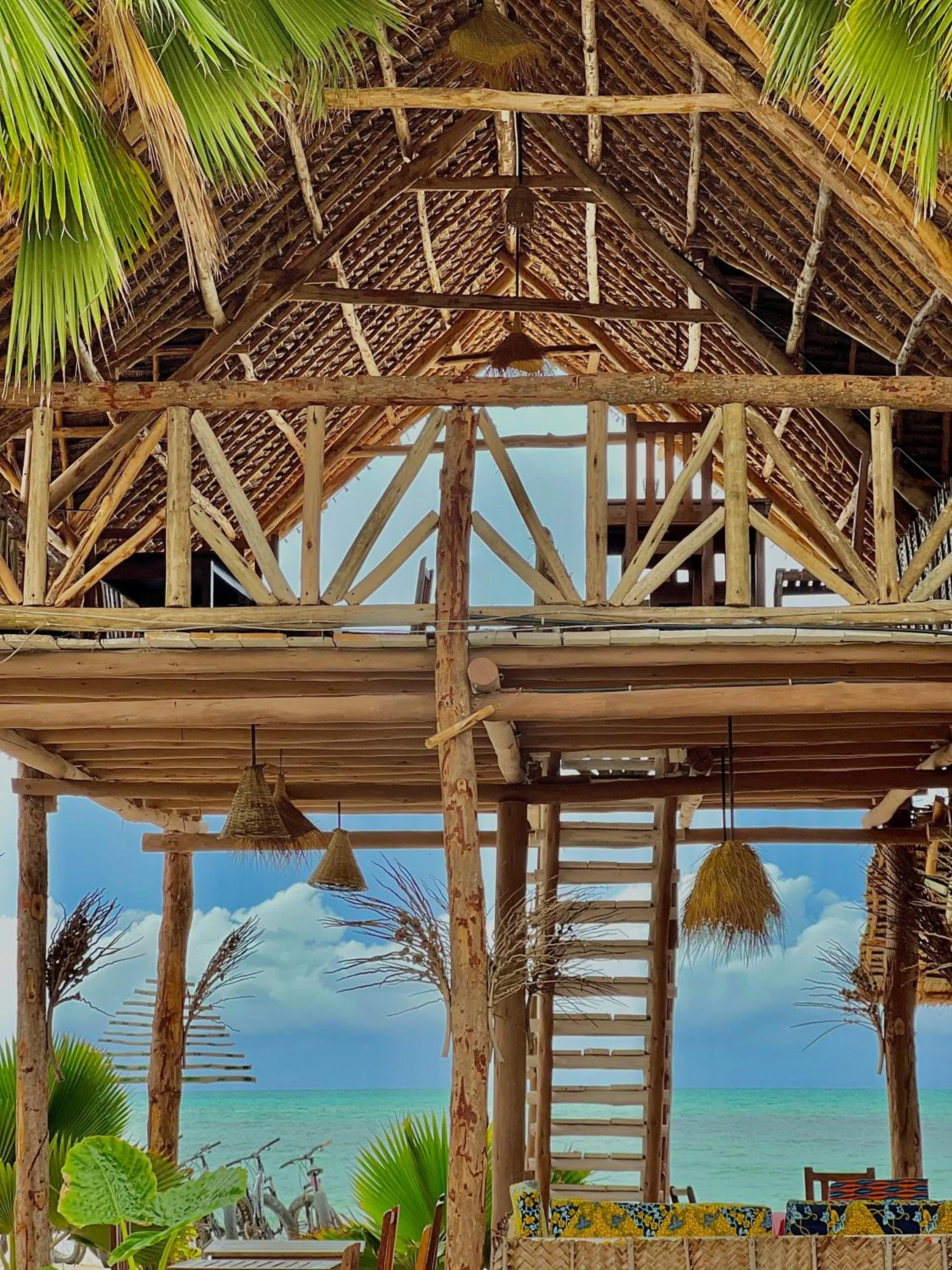 Restaurant/places to eat in Jambiani White Sands Bungalows