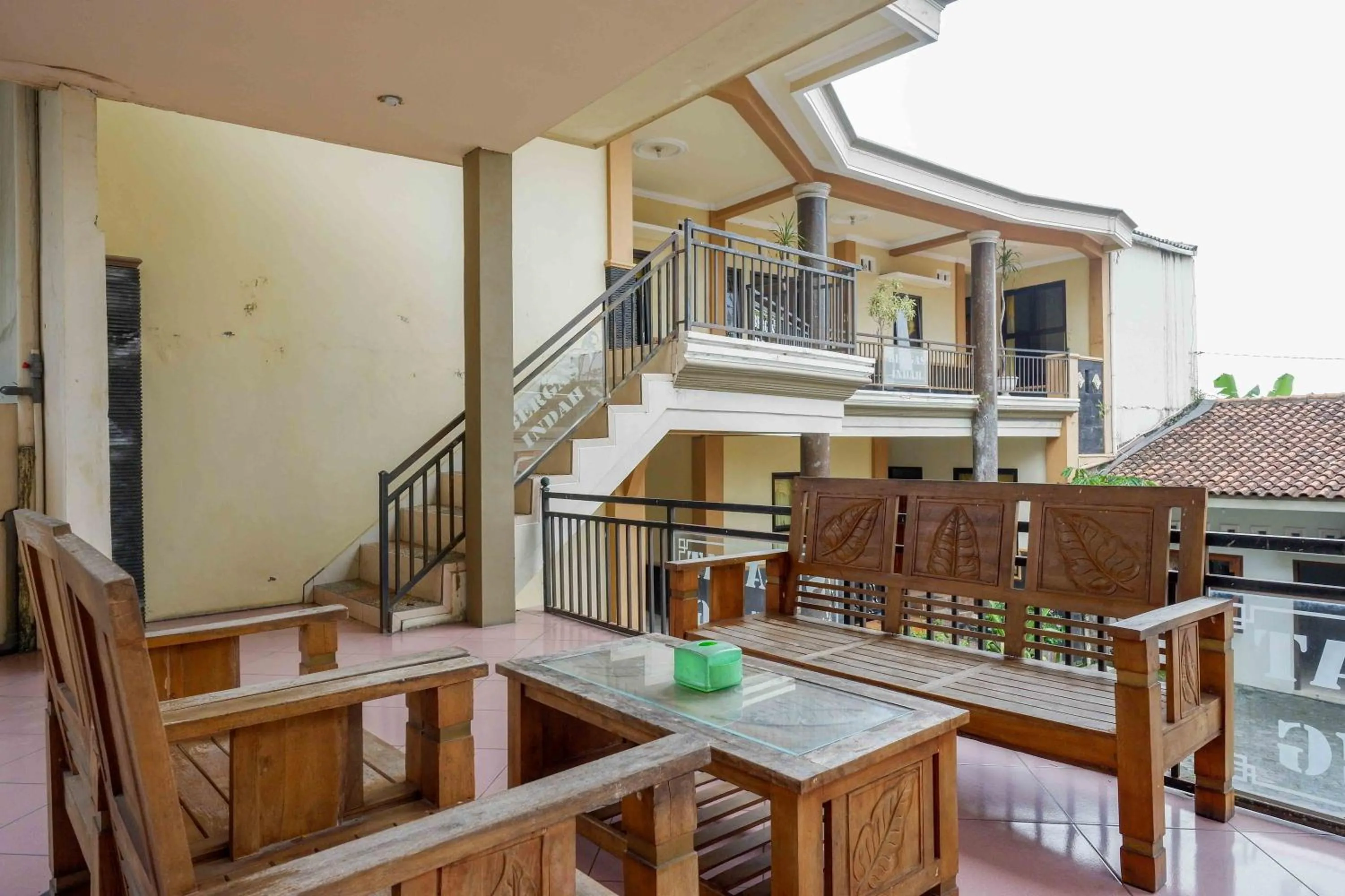 Balcony/Terrace in Urbanview Hotel Bergas Indah Bandungan by RedDoorz