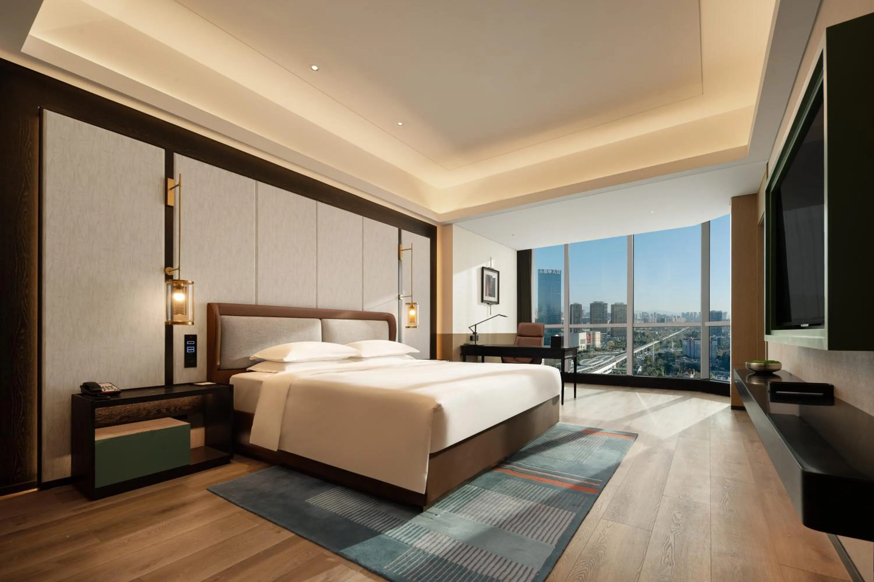 Bed in Empark Grand Hotel Kunming