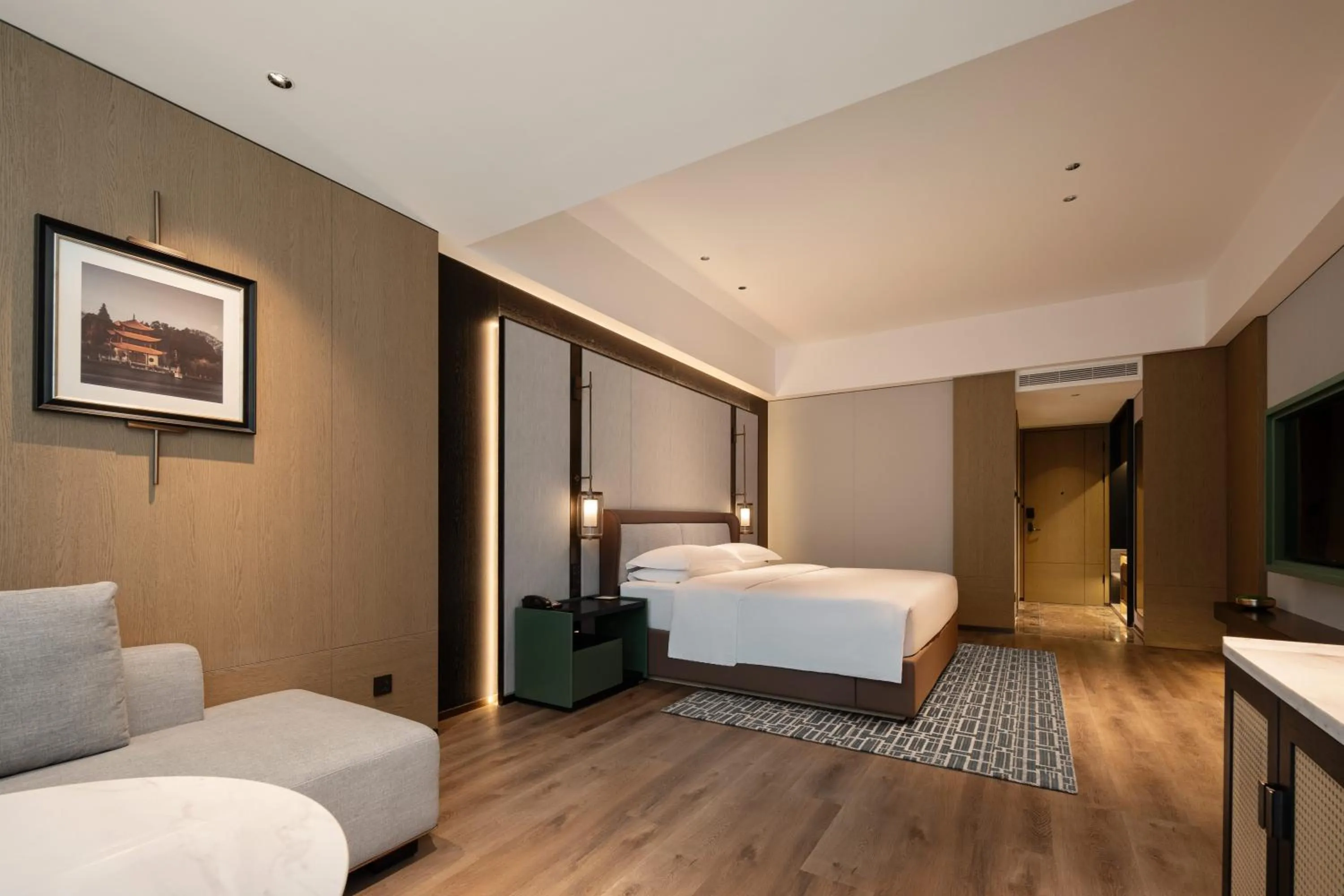 Bed in Empark Grand Hotel Kunming