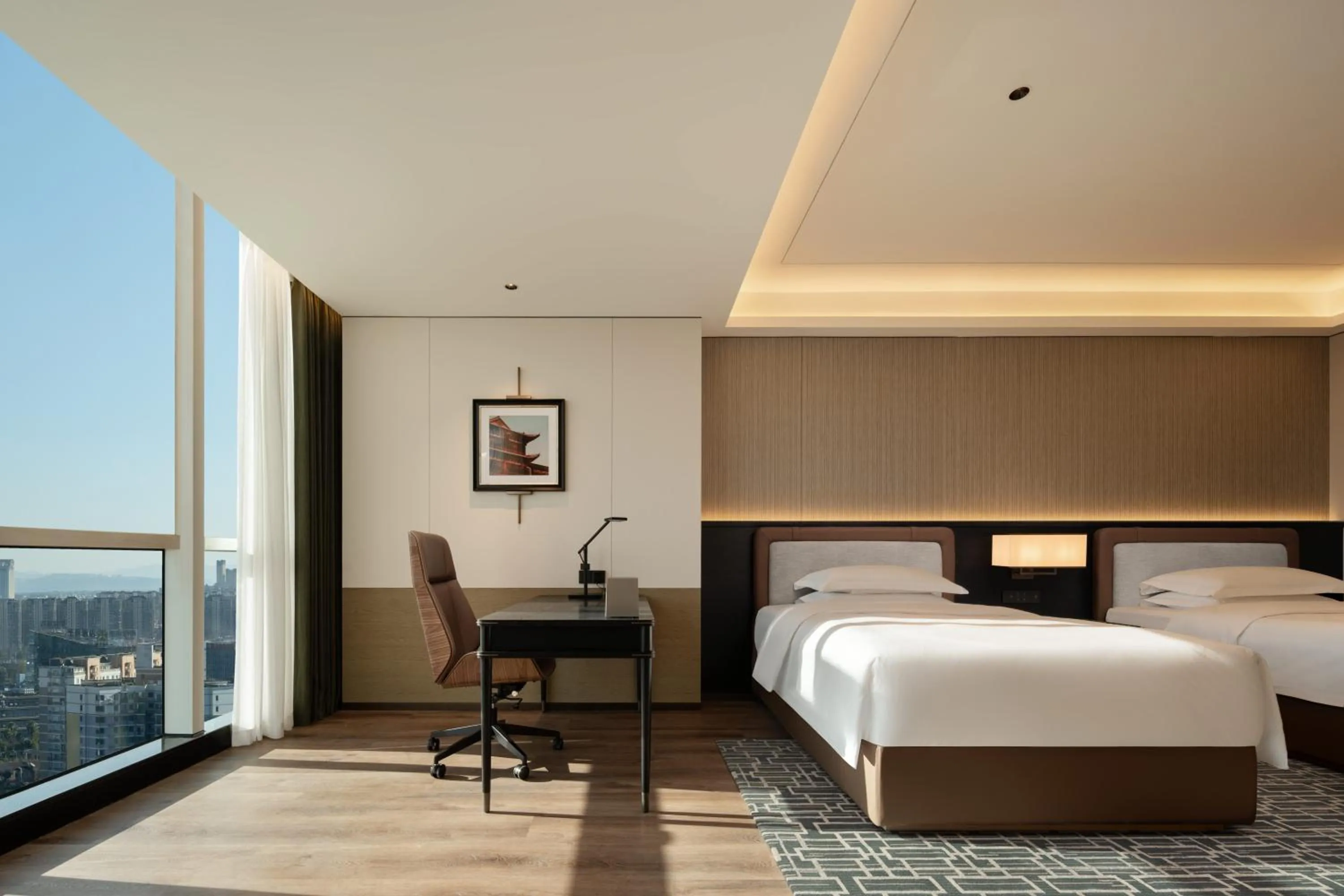 Bed in Empark Grand Hotel Kunming