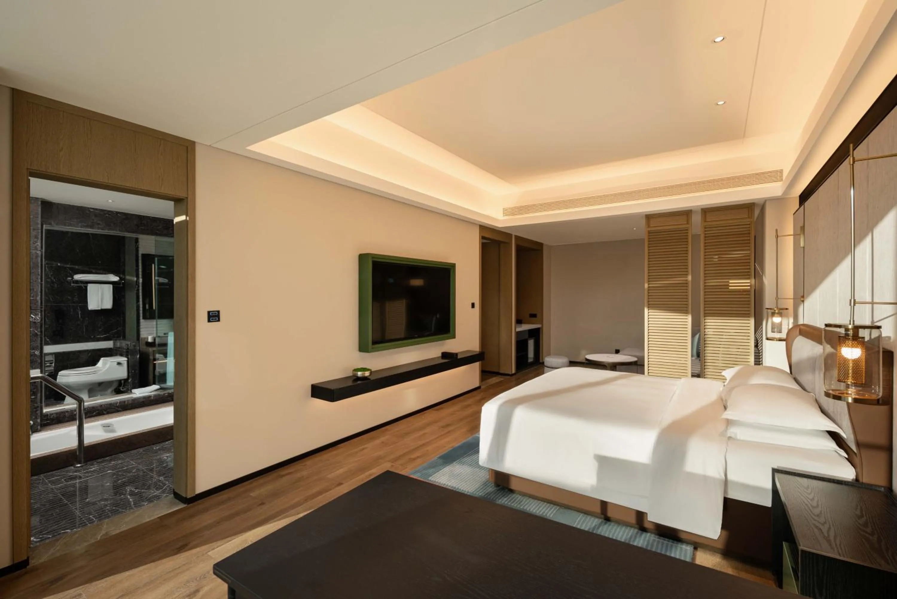 Bed in Empark Grand Hotel Kunming