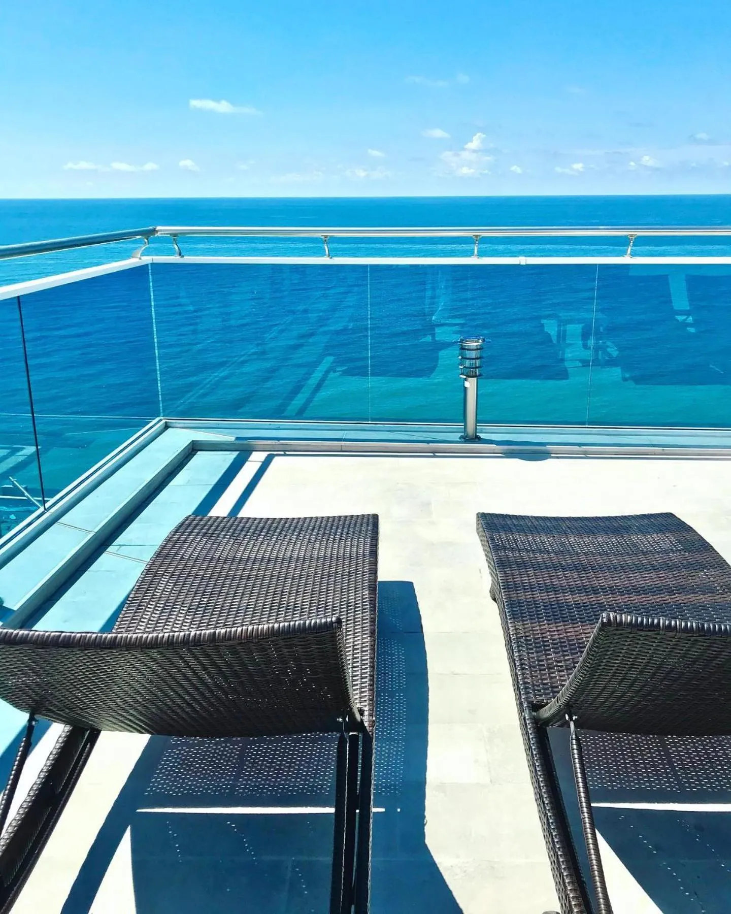Balcony/Terrace in Seagull Hotel Batumi
