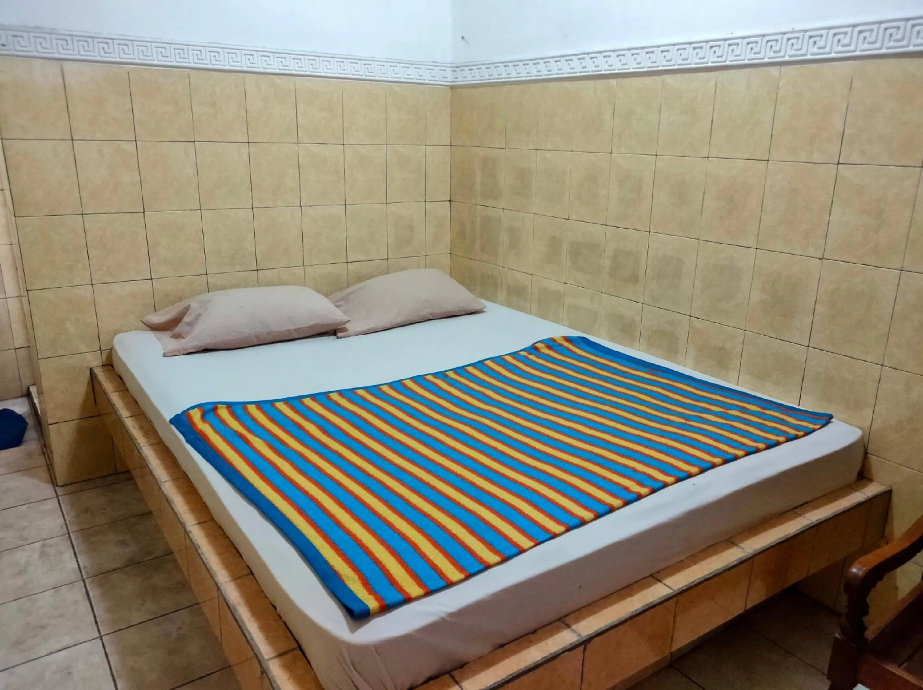 Bed in Hotel Arjuna Sari Bandungan