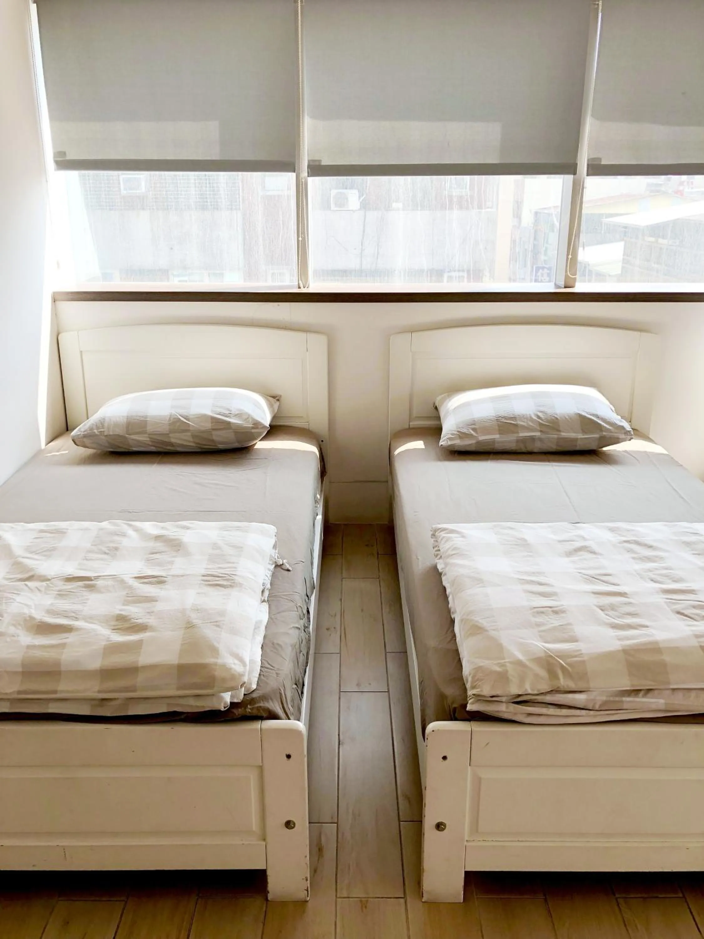 Bed in Ahiruyah Guesthouse