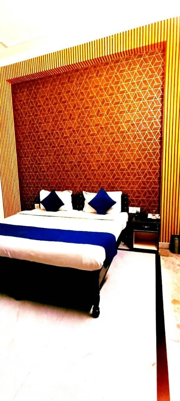 Bed in Hotel Green Valley Ranthambhore