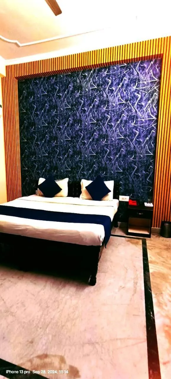 Bed in Hotel Green Valley Ranthambhore