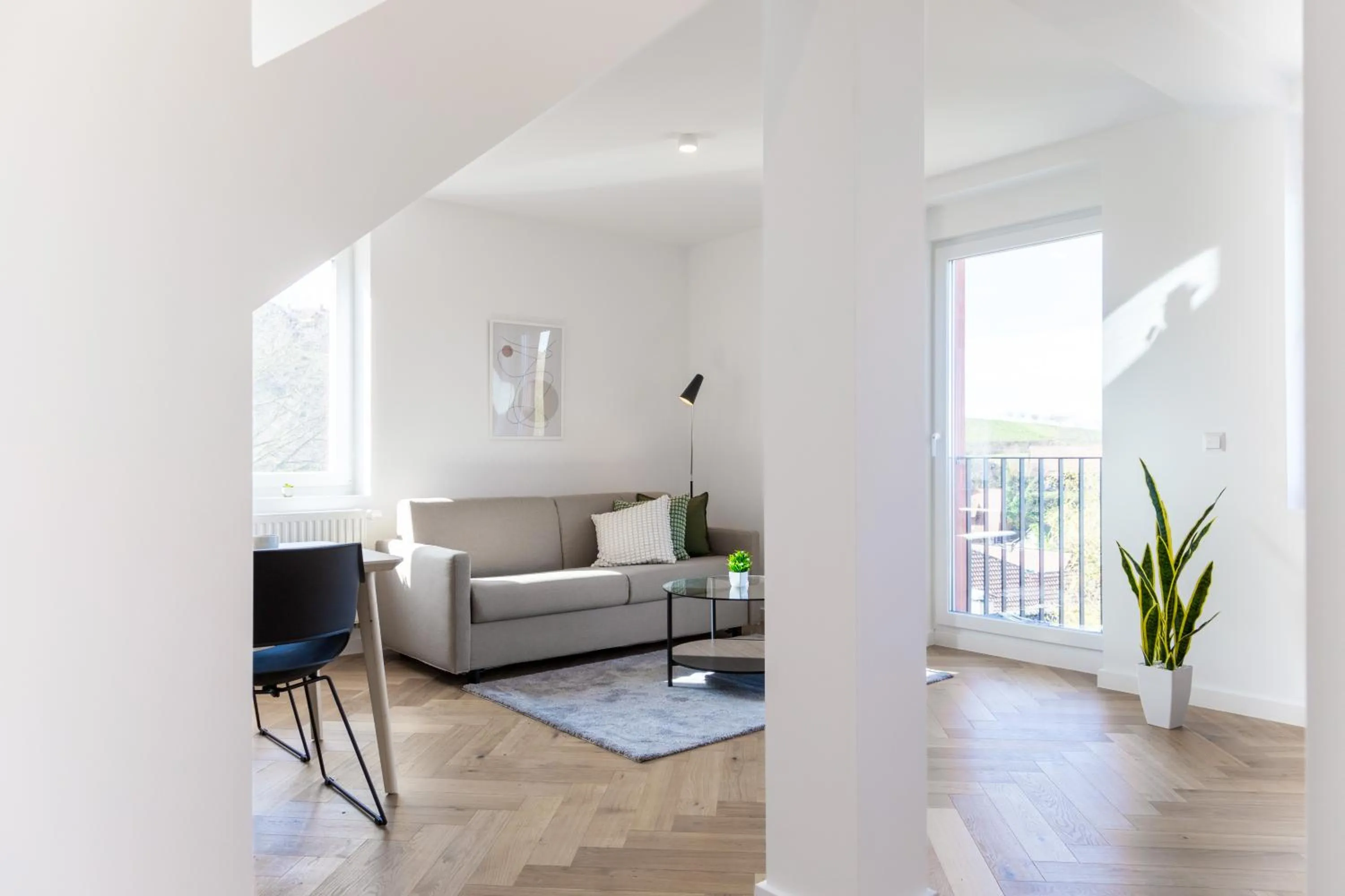 View (from property/room) in living TIMELESS - Adler Apartments Sasbachwalden