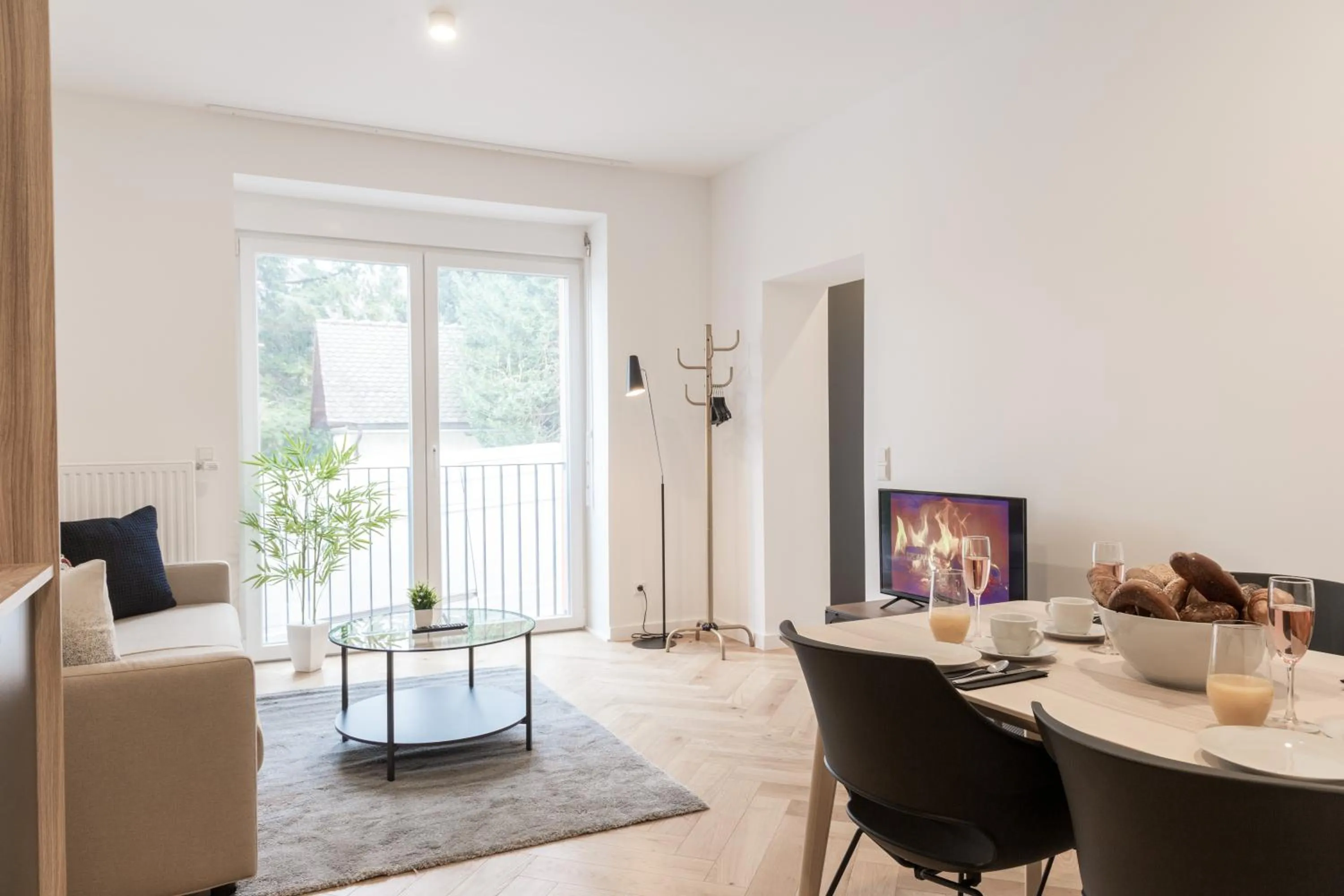 TV and multimedia in living TIMELESS - Adler Apartments Sasbachwalden