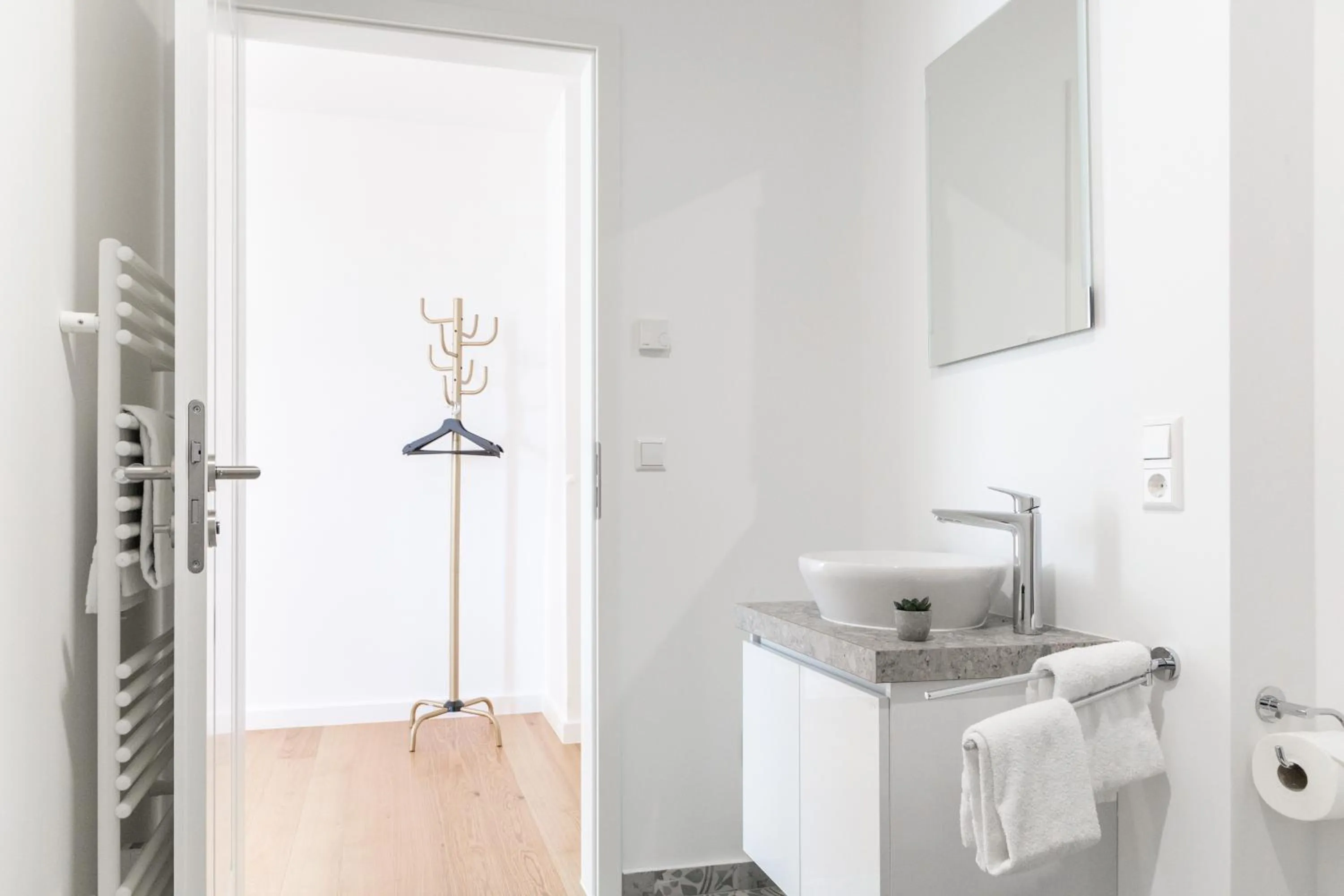 Bathroom in living TIMELESS - Adler Apartments Sasbachwalden