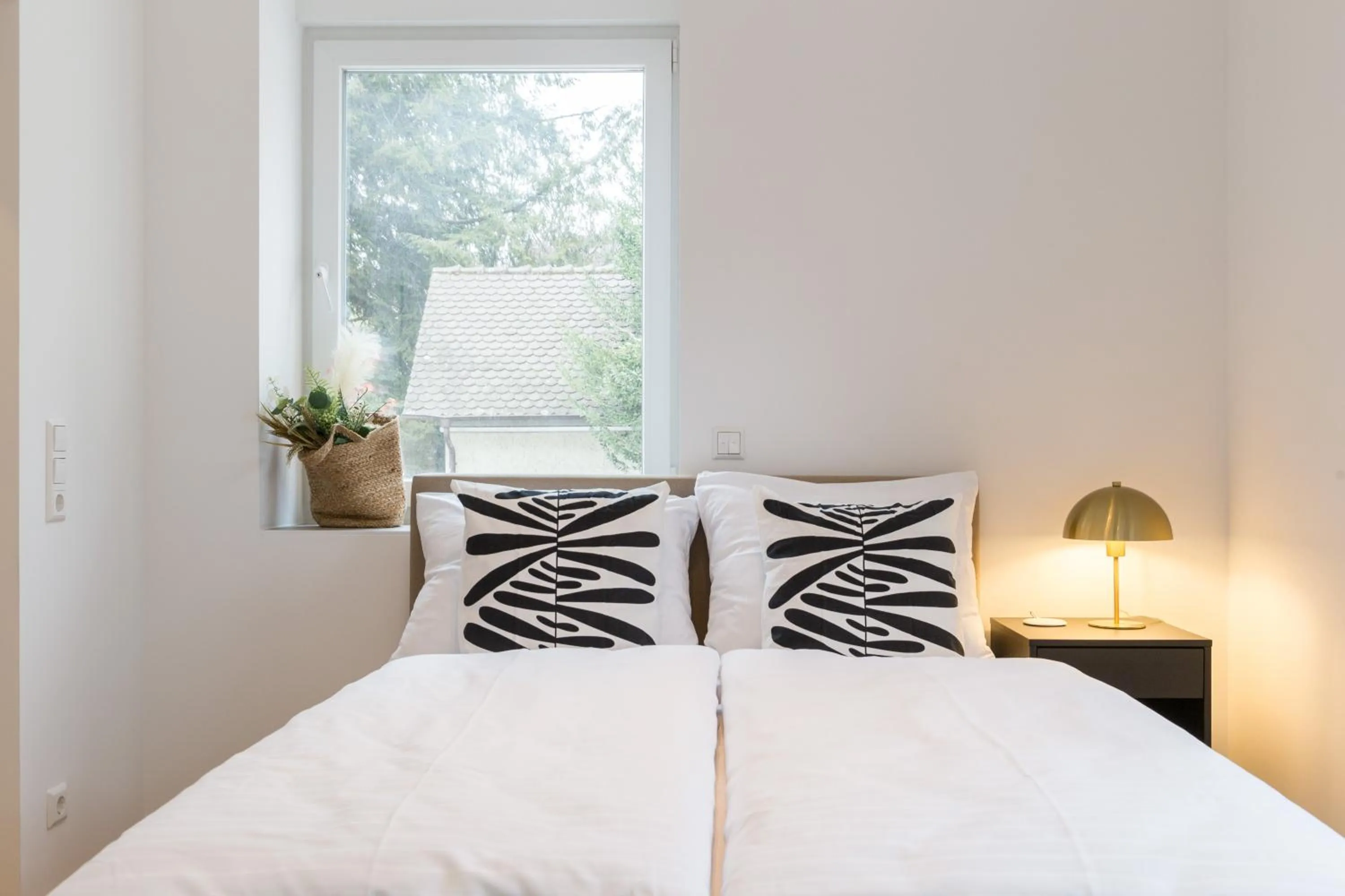 Bed in living TIMELESS - Adler Apartments Sasbachwalden