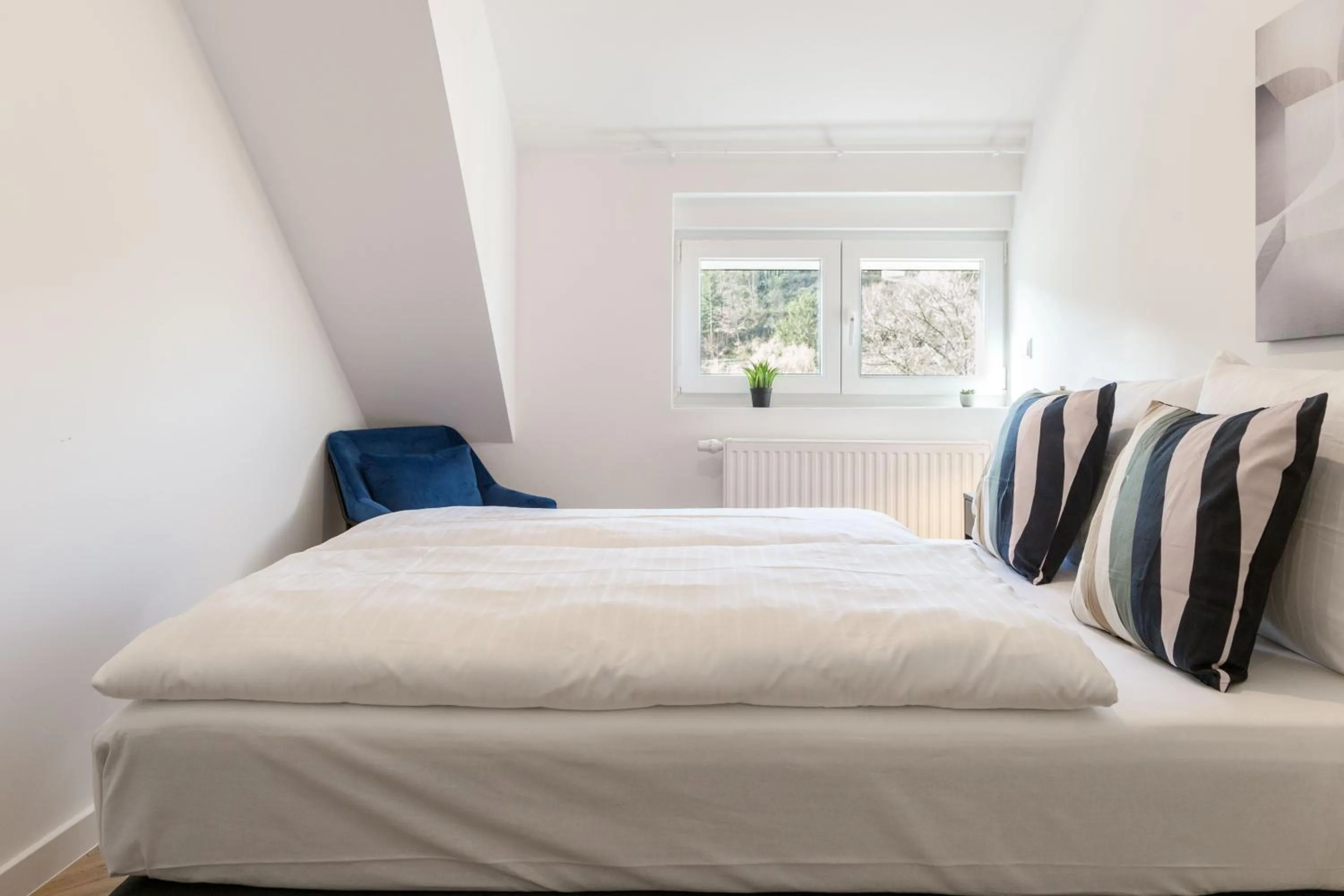 Bed in living TIMELESS - Adler Apartments Sasbachwalden