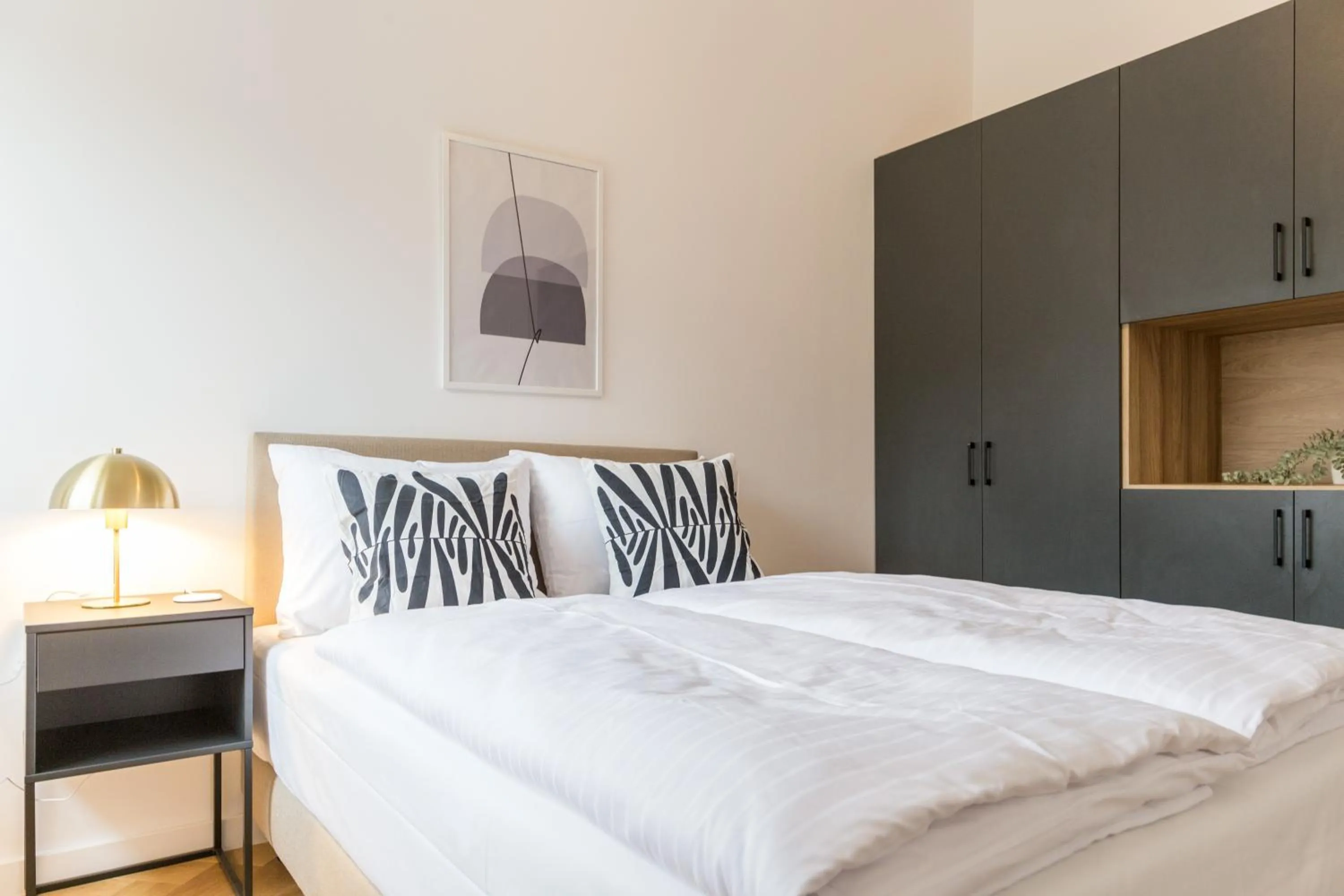 Bed in living TIMELESS - Adler Apartments Sasbachwalden