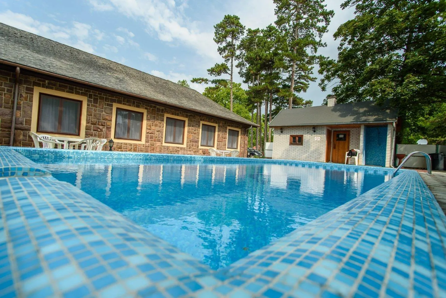 Property building in BL Garden Panzió