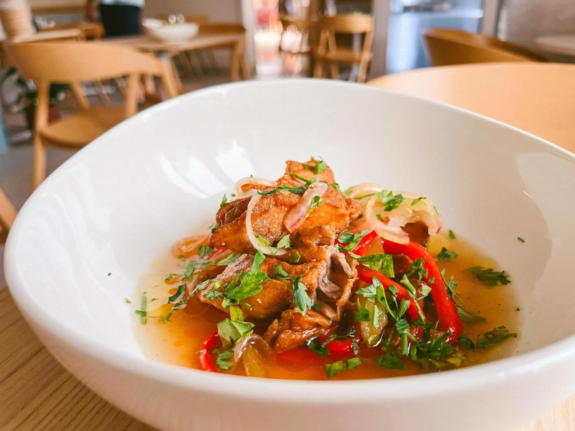 Restaurant/places to eat in BL Garden Panzió