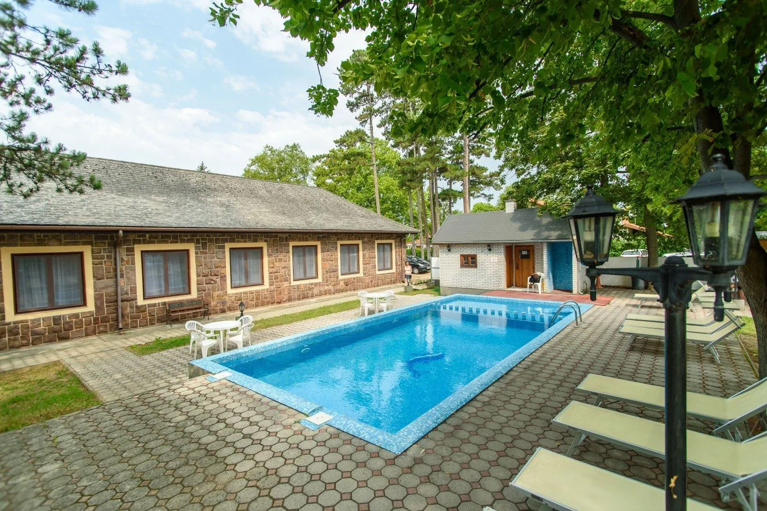 Property building in BL Garden Panzió