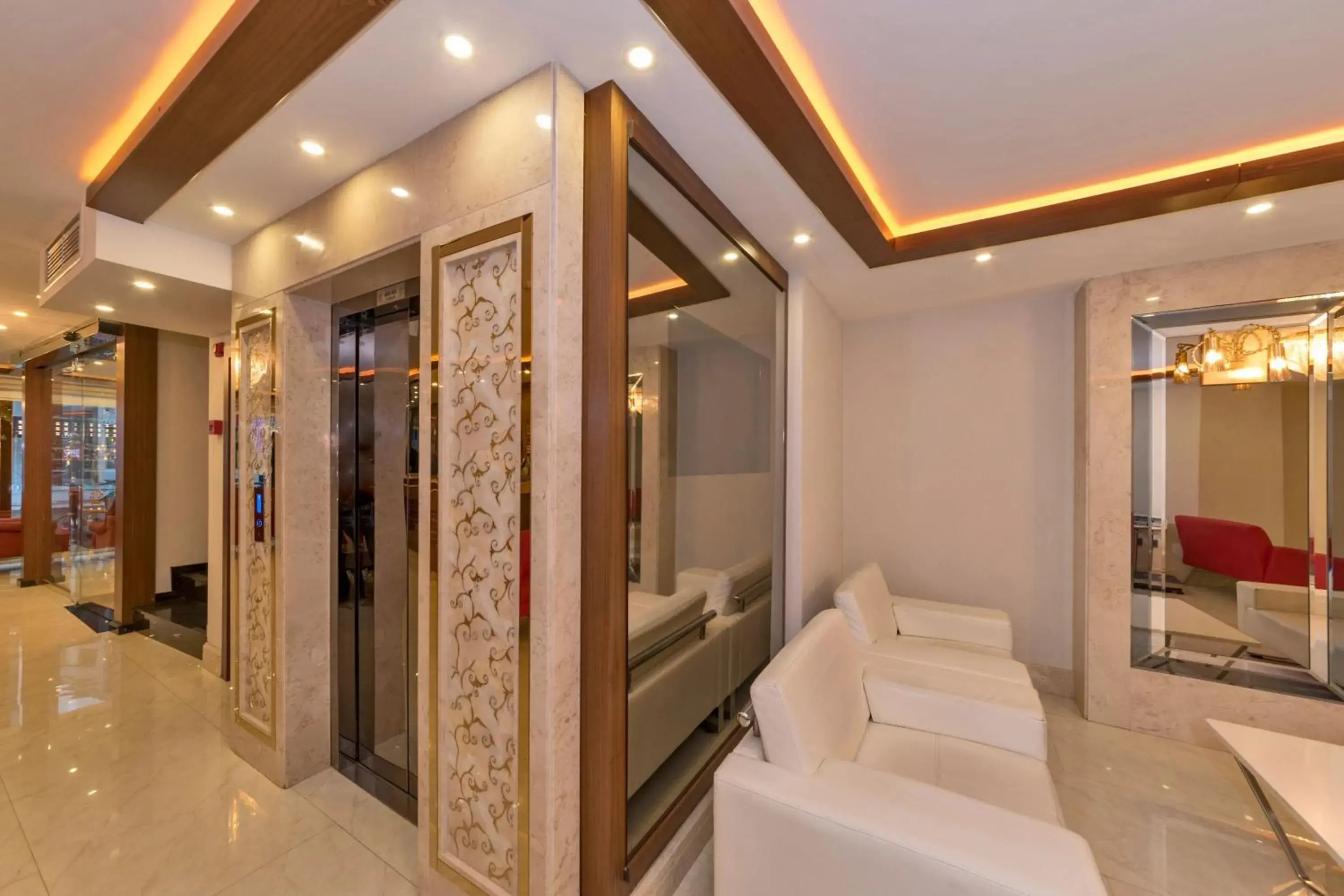 Lobby or reception in Marcello Hotel Lobby or reception in Marcello Hotel