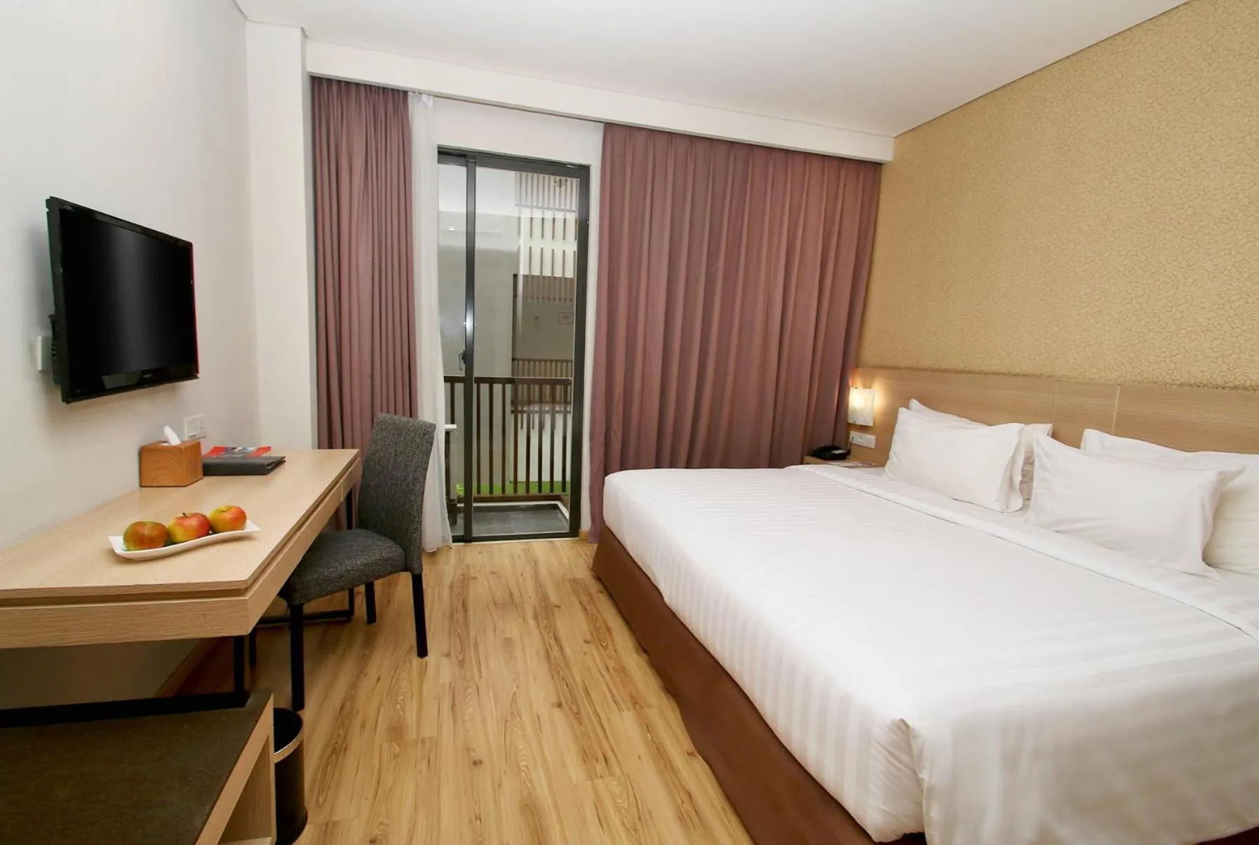 Bed in Swiss-Belhotel Sorong