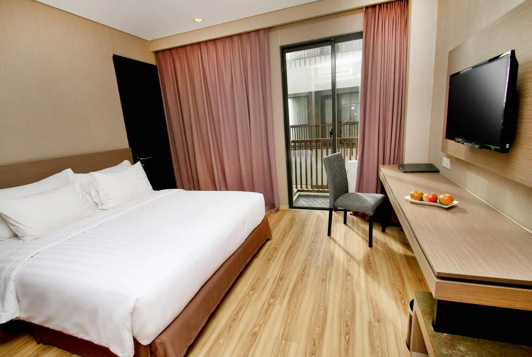 Bed in Swiss-Belhotel Sorong