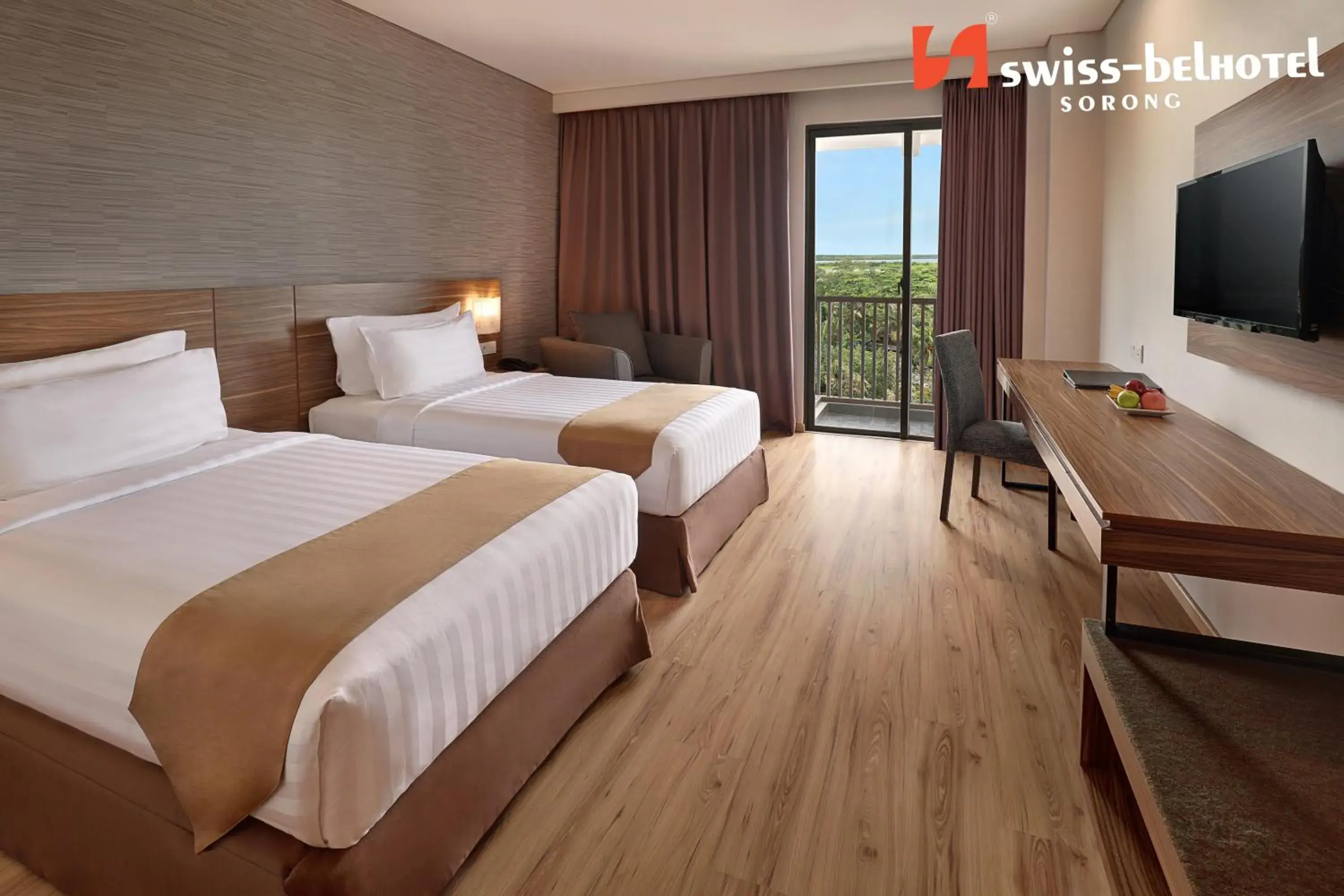 Photo of the whole room, Bed in Swiss-Belhotel Sorong Photo of the whole room, Bed in Swiss-Belhotel Sorong