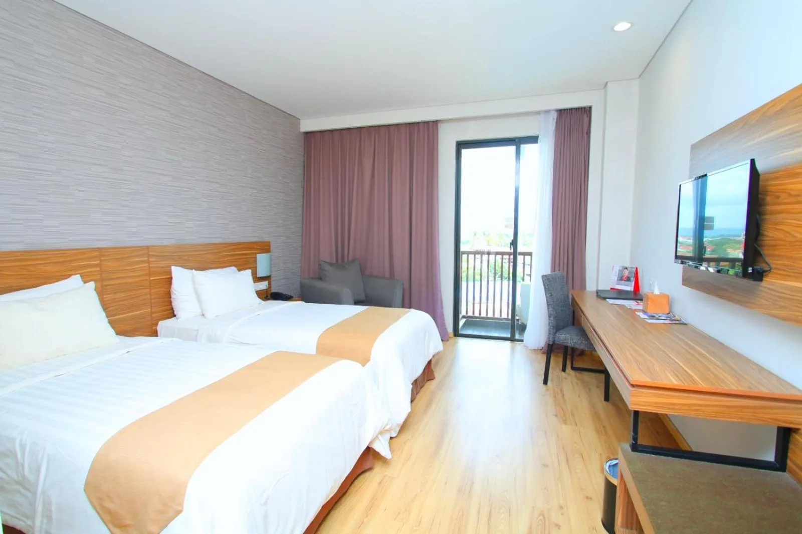 Bed in Swiss-Belhotel Sorong