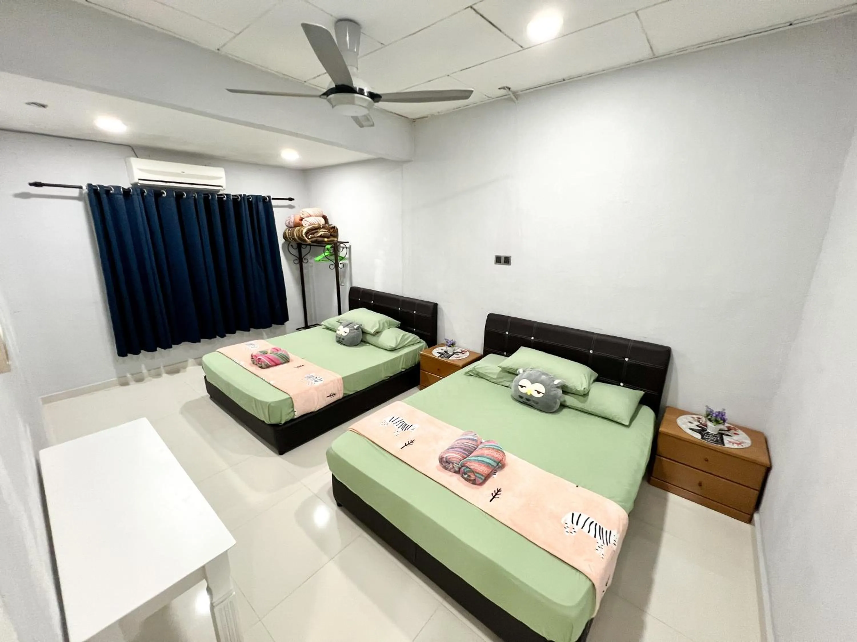 Bed in Sehijau Homestay Taman Ira